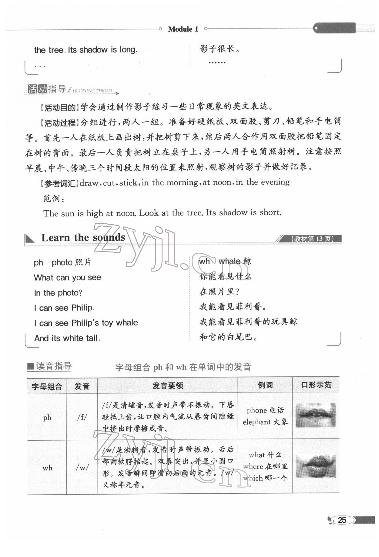 2022年教材課本四年級(jí)英語(yǔ)下冊(cè)滬教版 第25頁(yè)