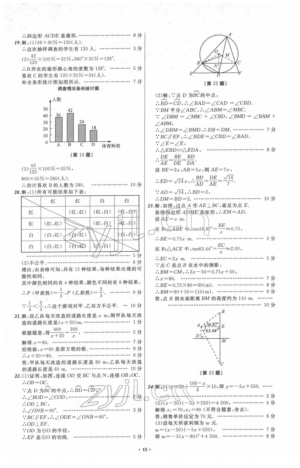 2022年中考必備遼寧師范大學(xué)出版社數(shù)學(xué)人教版遼寧專版 第15頁(yè)