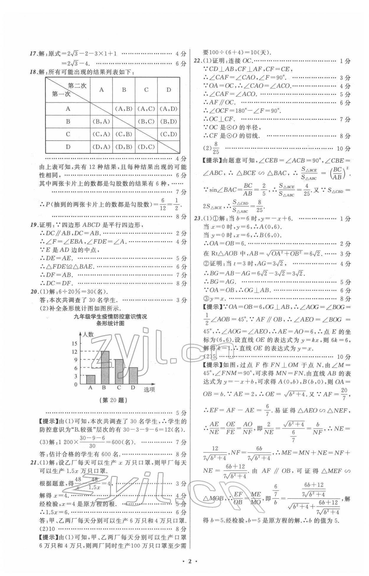 2022年中考必備遼寧師范大學(xué)出版社數(shù)學(xué)人教版遼寧專版 第2頁