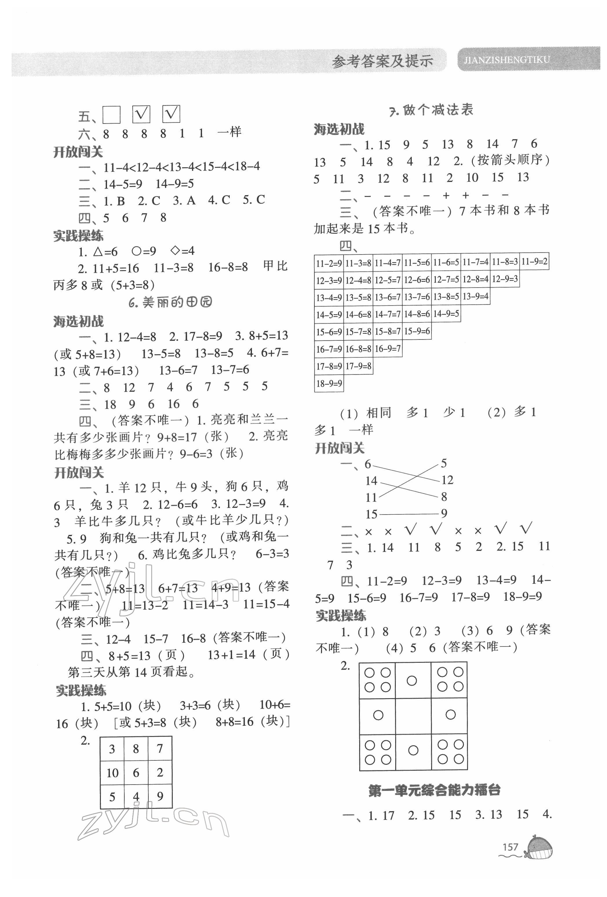 2022年尖子生題庫(kù)一年級(jí)數(shù)學(xué)下冊(cè)北師大版 第3頁(yè)