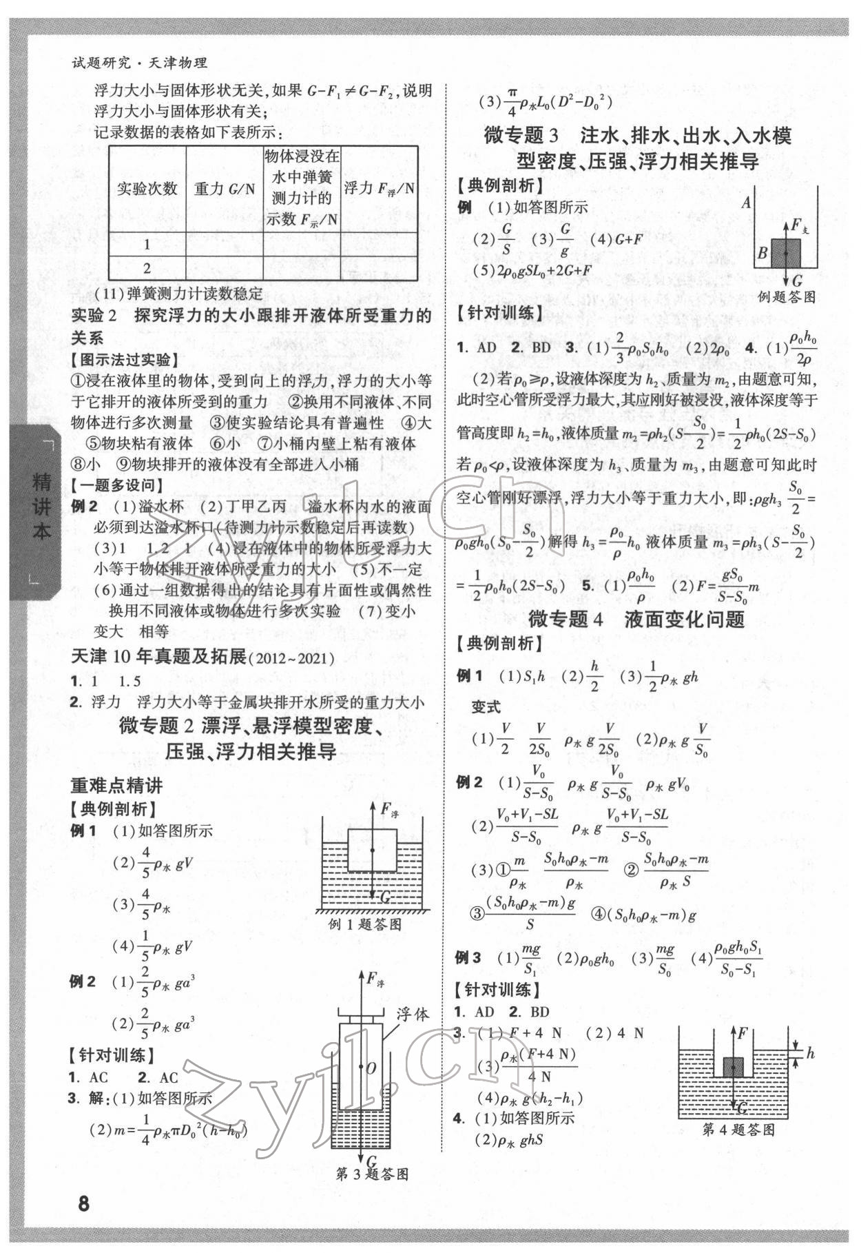 2022年萬唯中考試題研究物理中考人教版天津?qū)０?nbsp;第7頁