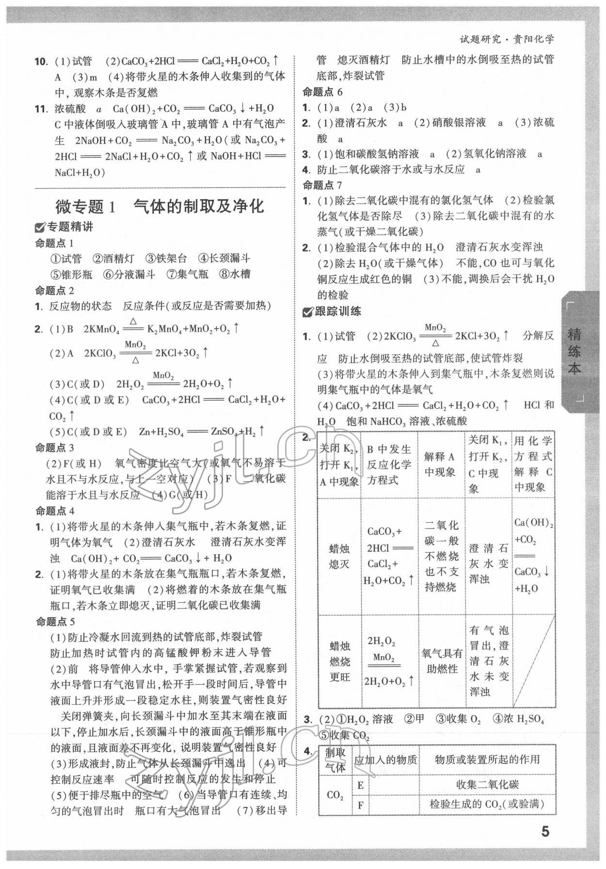 2022年万唯中考试题研究化学贵阳专版 第4页