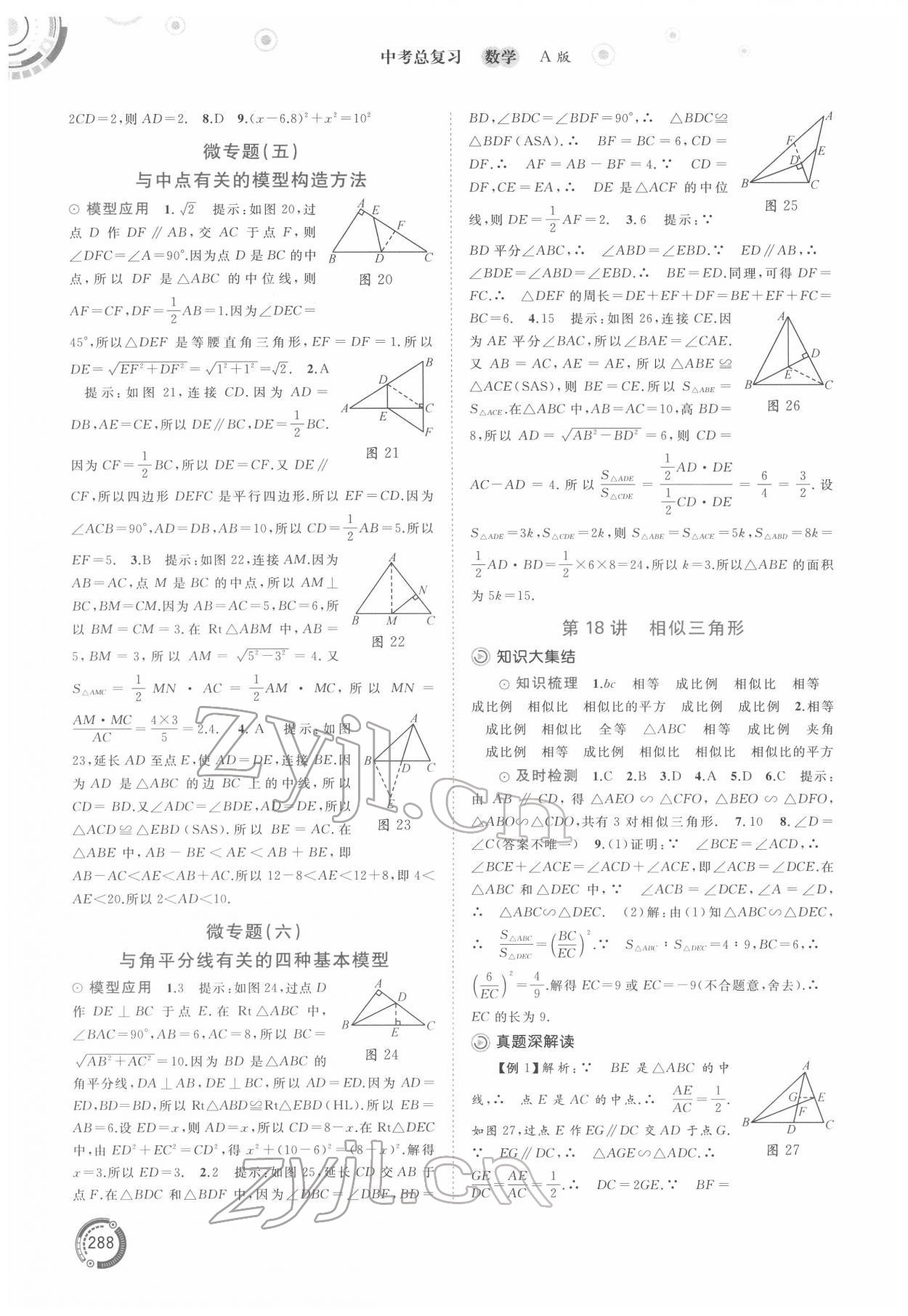 2022年中考先鋒中考總復(fù)習(xí)廣西師范大學(xué)出版社數(shù)學(xué)A版 第16頁