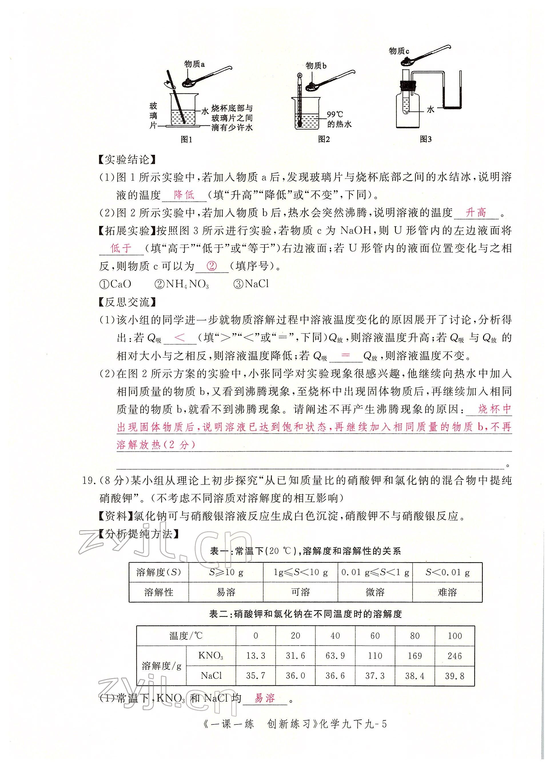 2022年一課一練創(chuàng)新練習(xí)九年級(jí)化學(xué)下冊(cè)人教版 第11頁(yè)