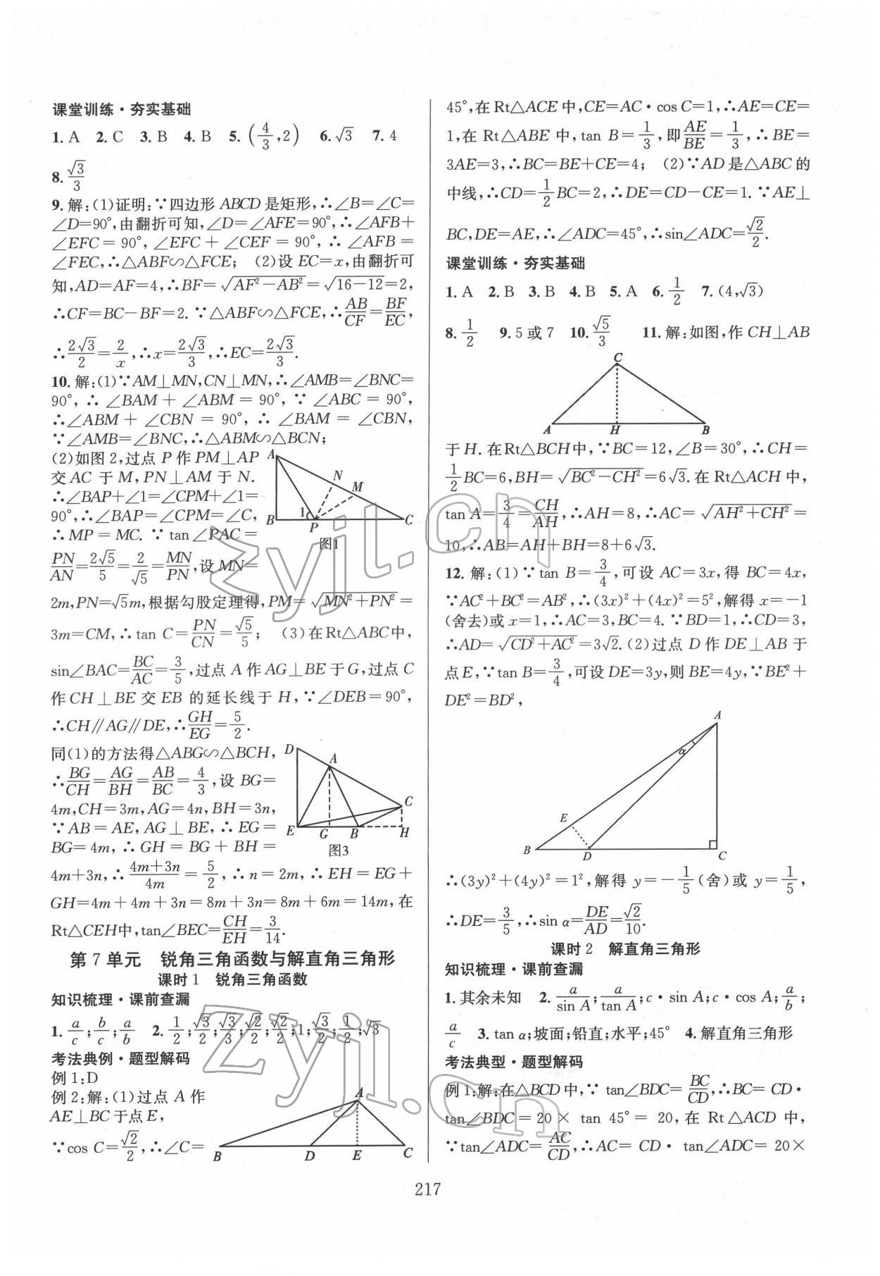 2022年中考復習指南長江少年兒童出版社數(shù)學 第11頁