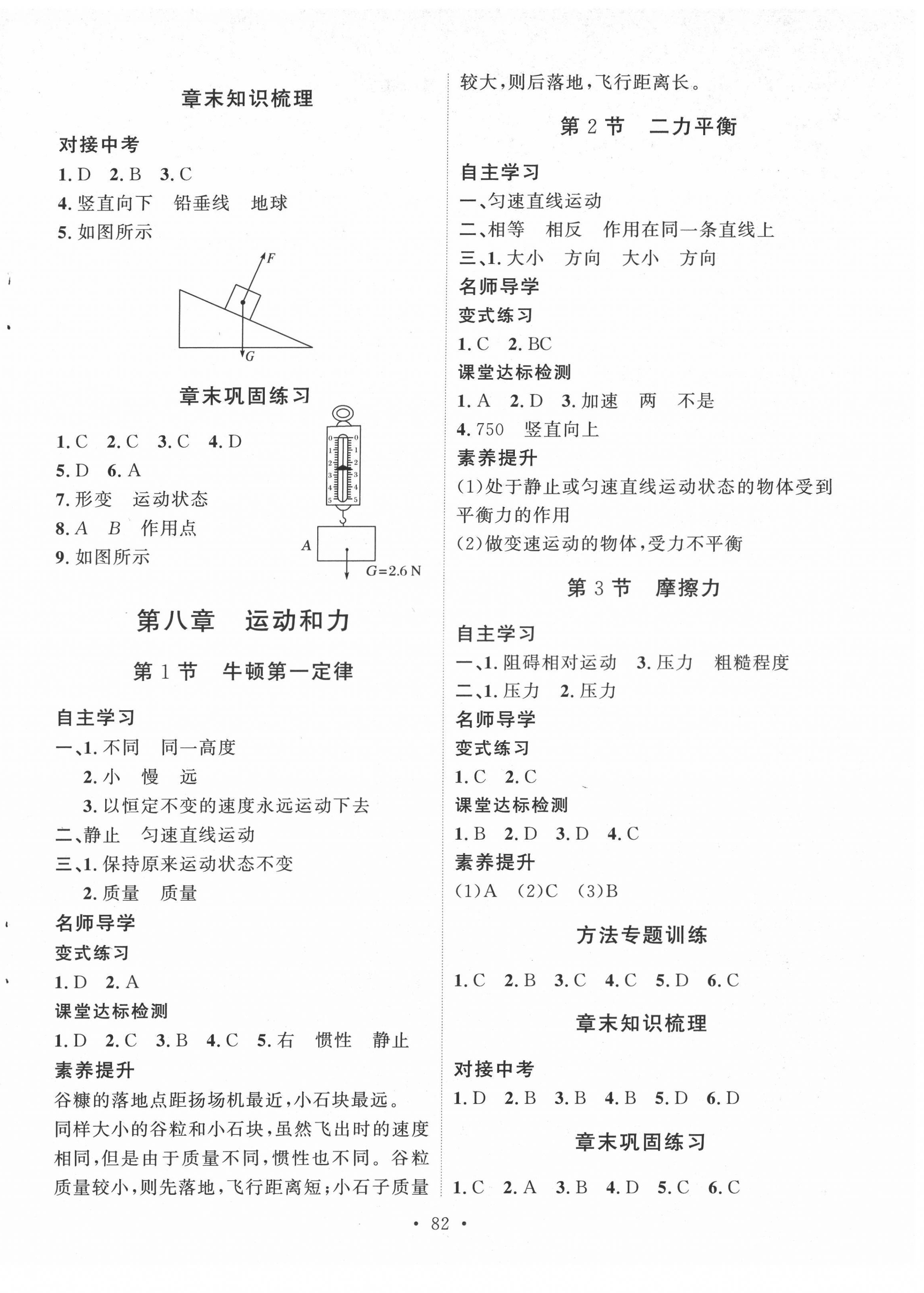 2022年实验教材新学案八年级物理下册人教版 第2页