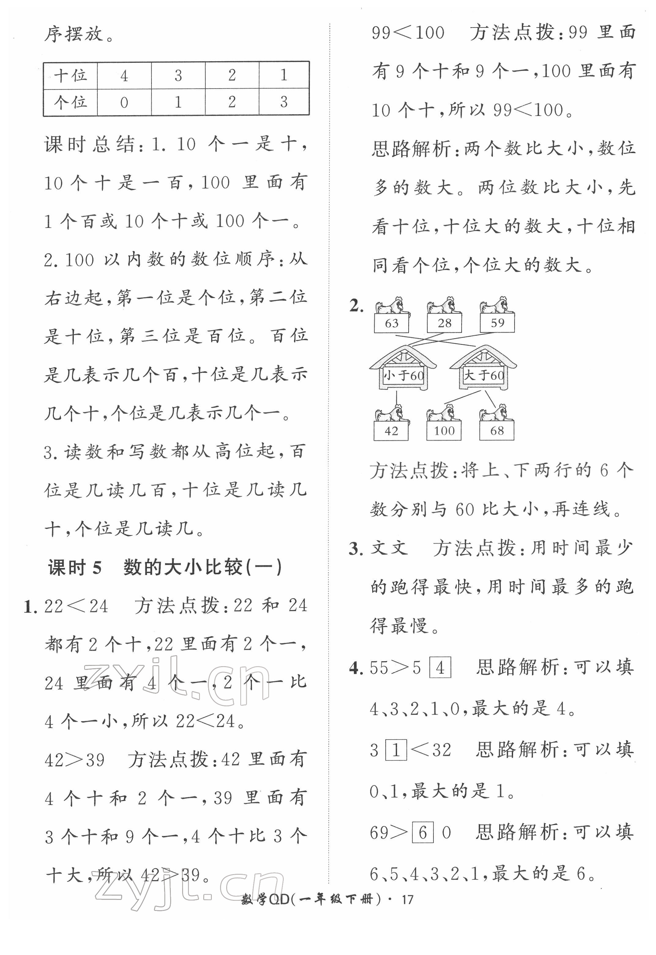 2022年黃岡360定制課時一年級數學下冊青島版 第17頁