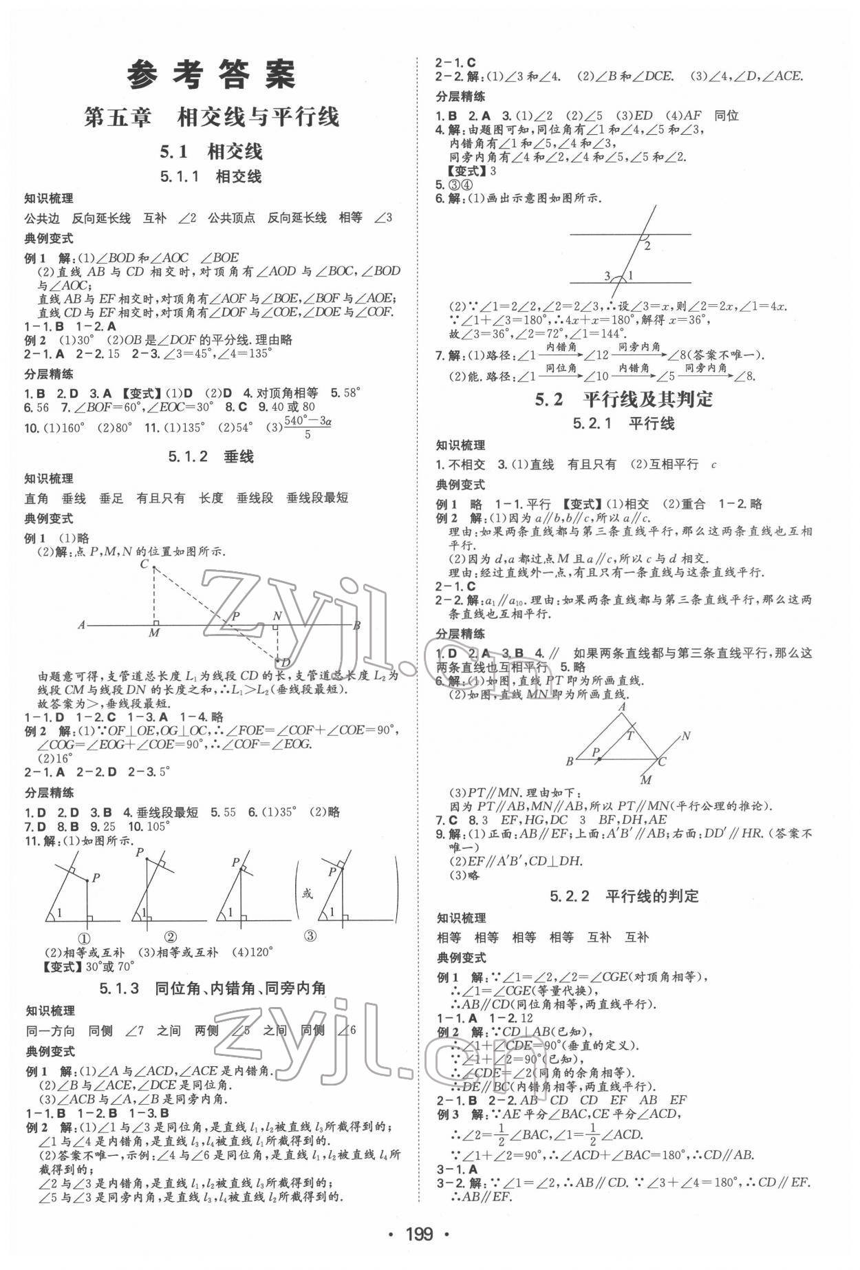 2022年一本同步訓(xùn)練七年級數(shù)學(xué)下冊人教版重慶專版 第1頁