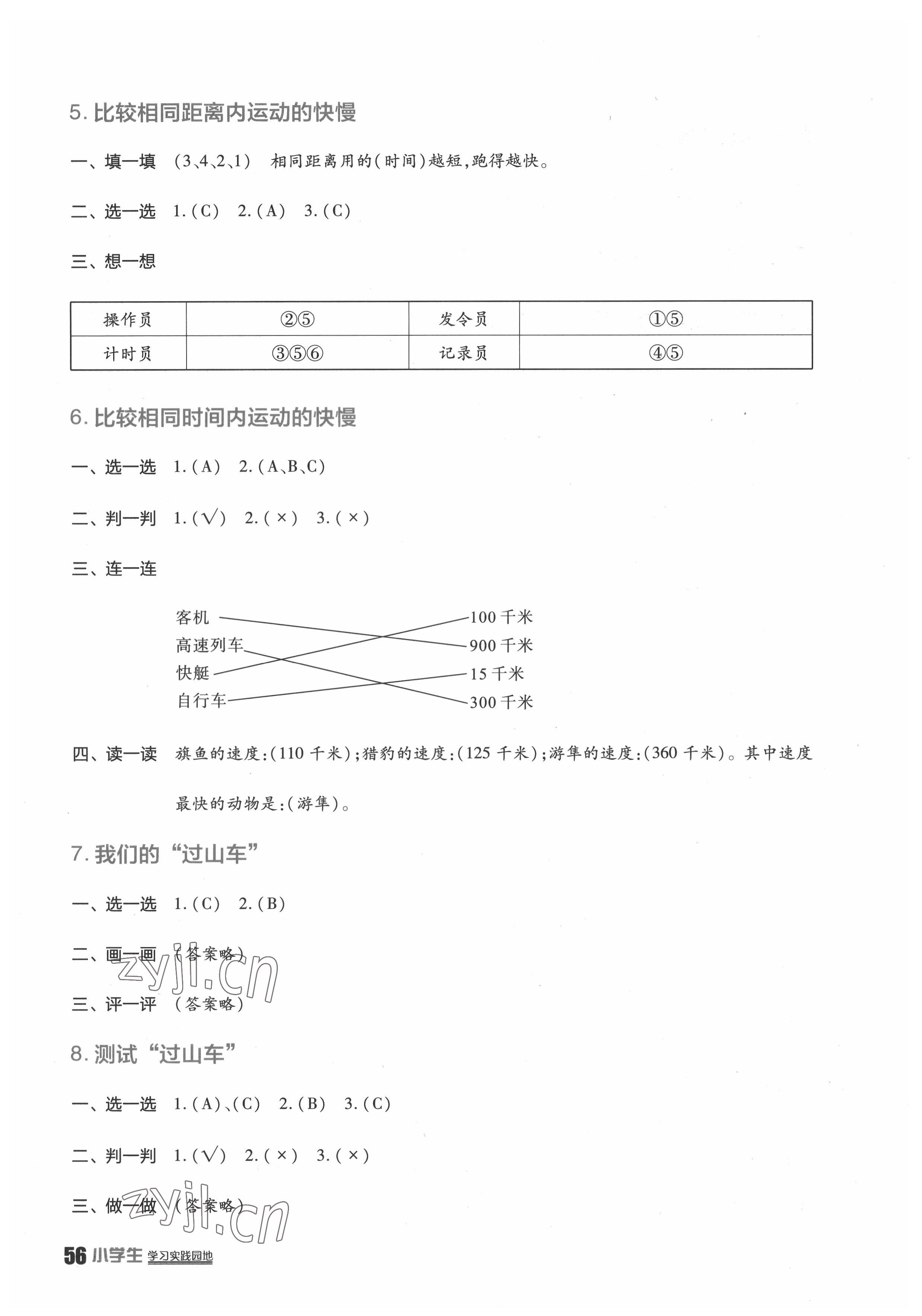 2022年學(xué)習(xí)實踐園地三年級科學(xué)下冊教科版 第2頁