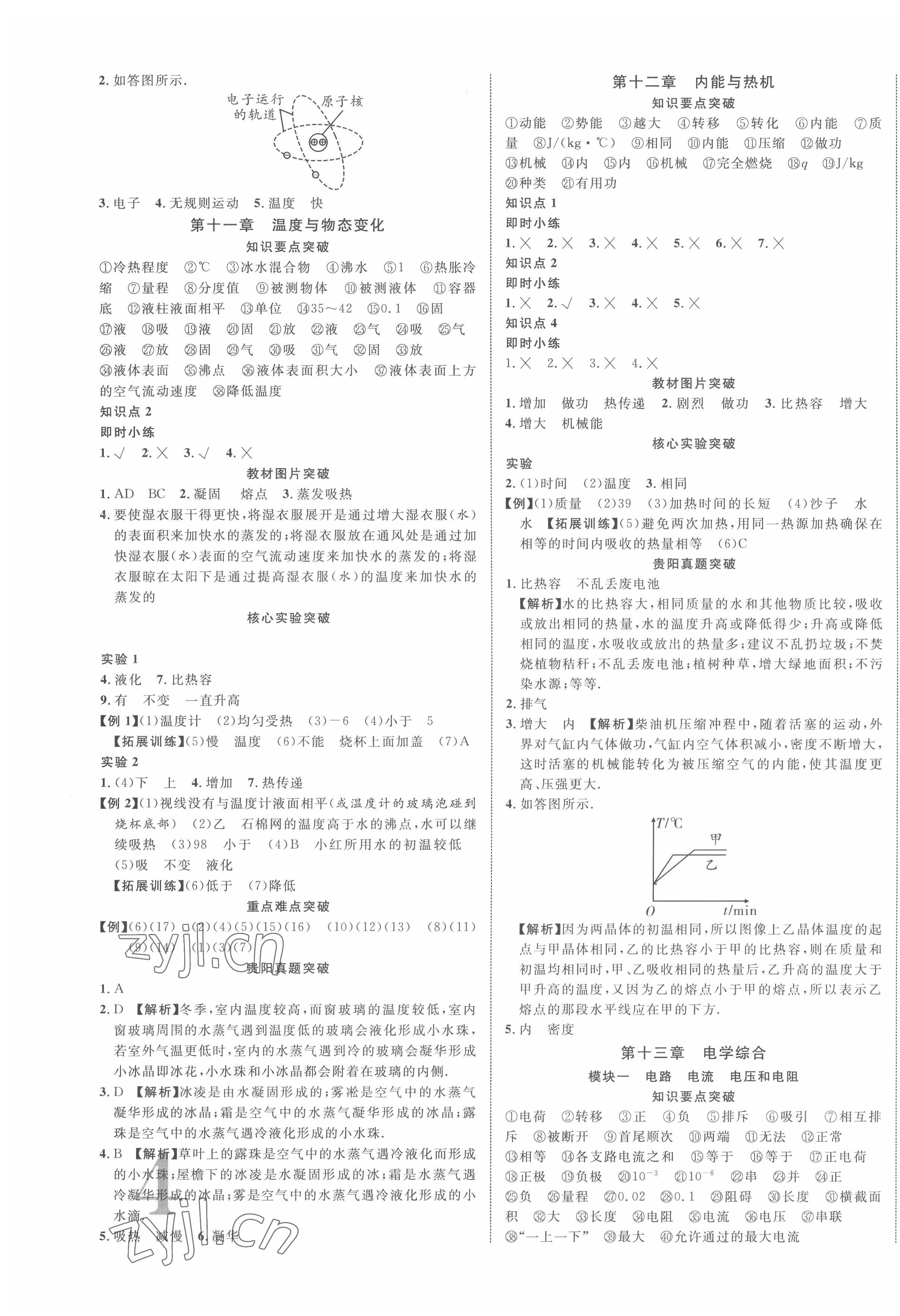 2022年貴州中考新突破物理貴陽專版 第7頁