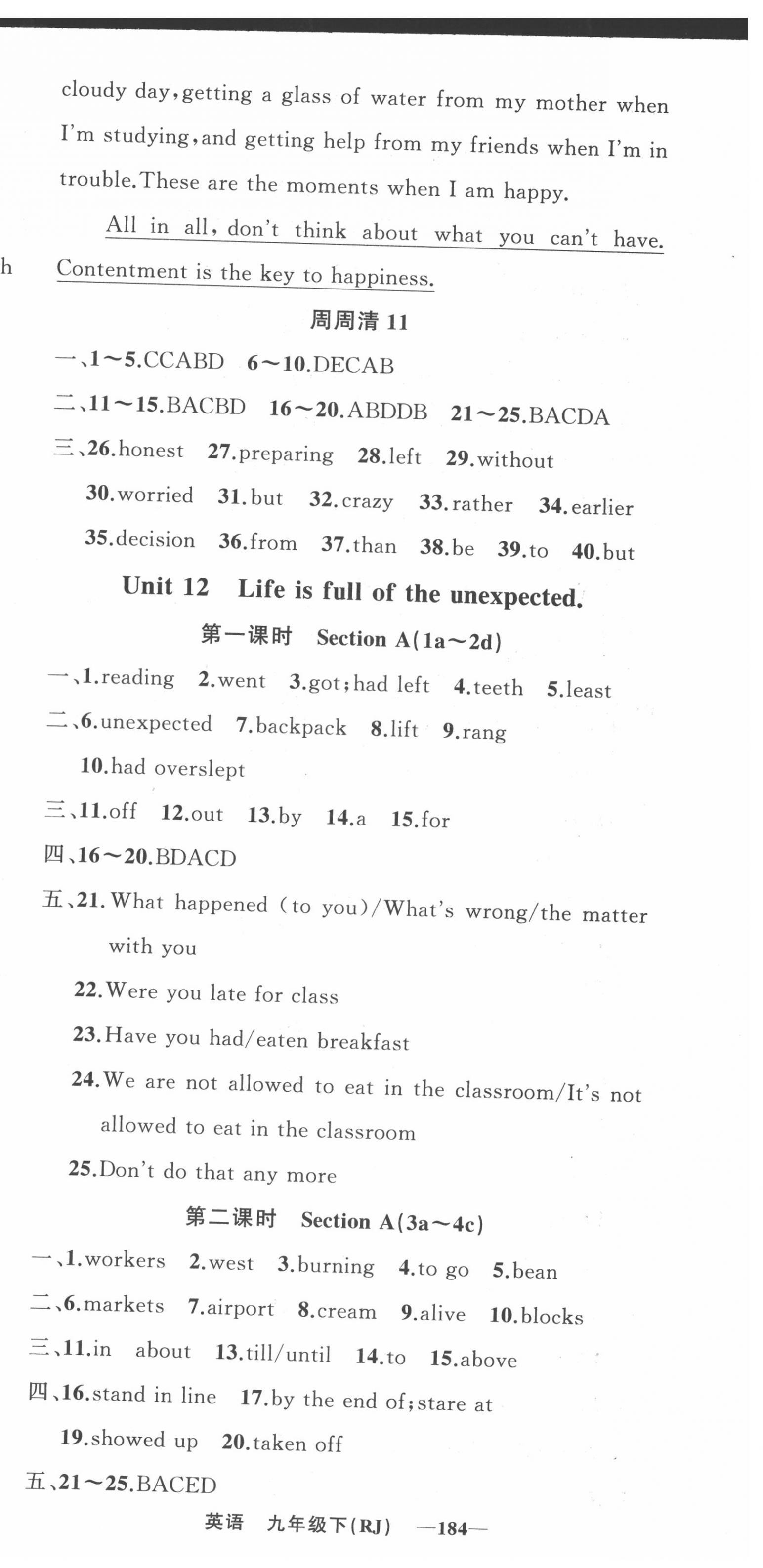 2022年四清導(dǎo)航九年級英語下冊人教版河南專版 第6頁