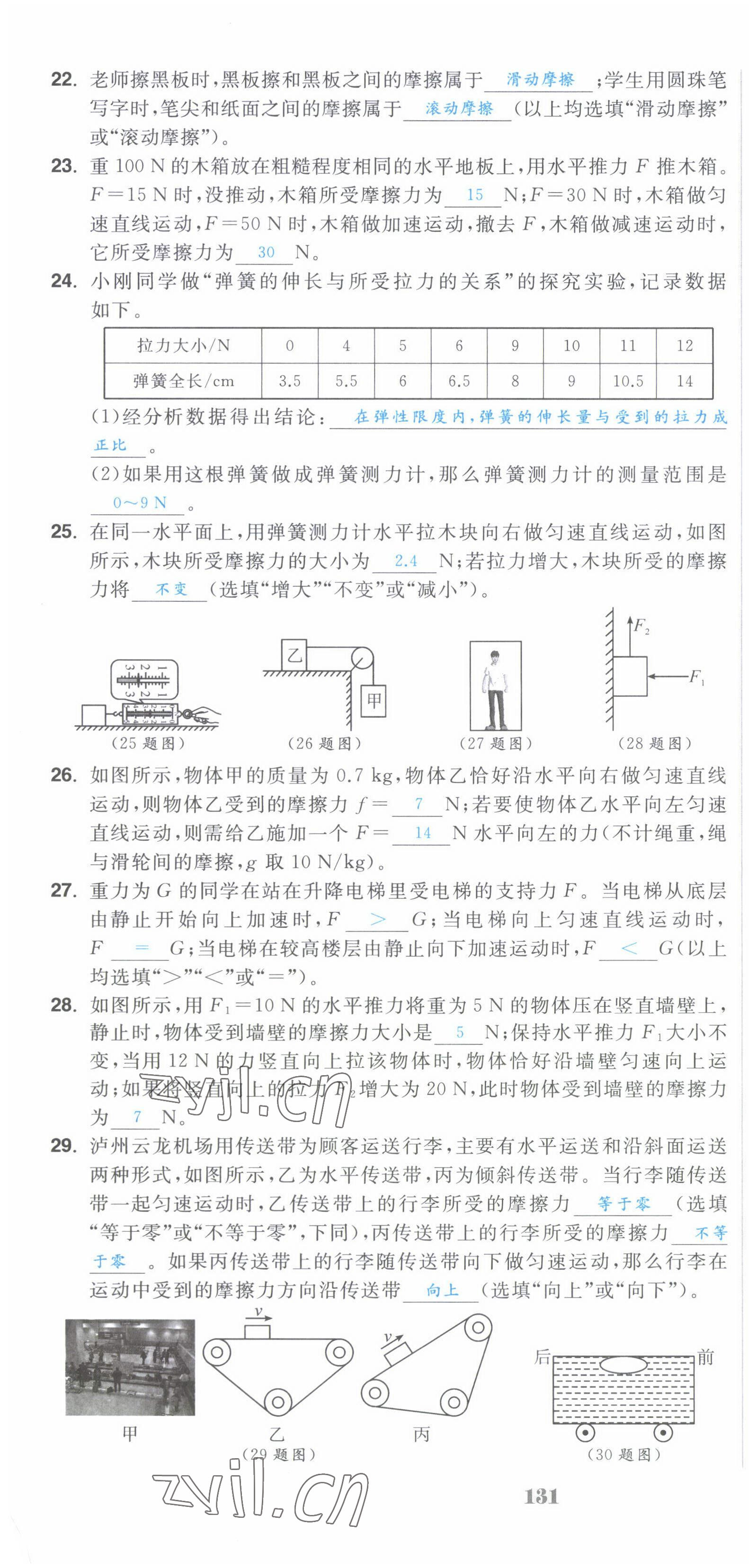 2022年超越训练八年级物理下册人教版 第4页