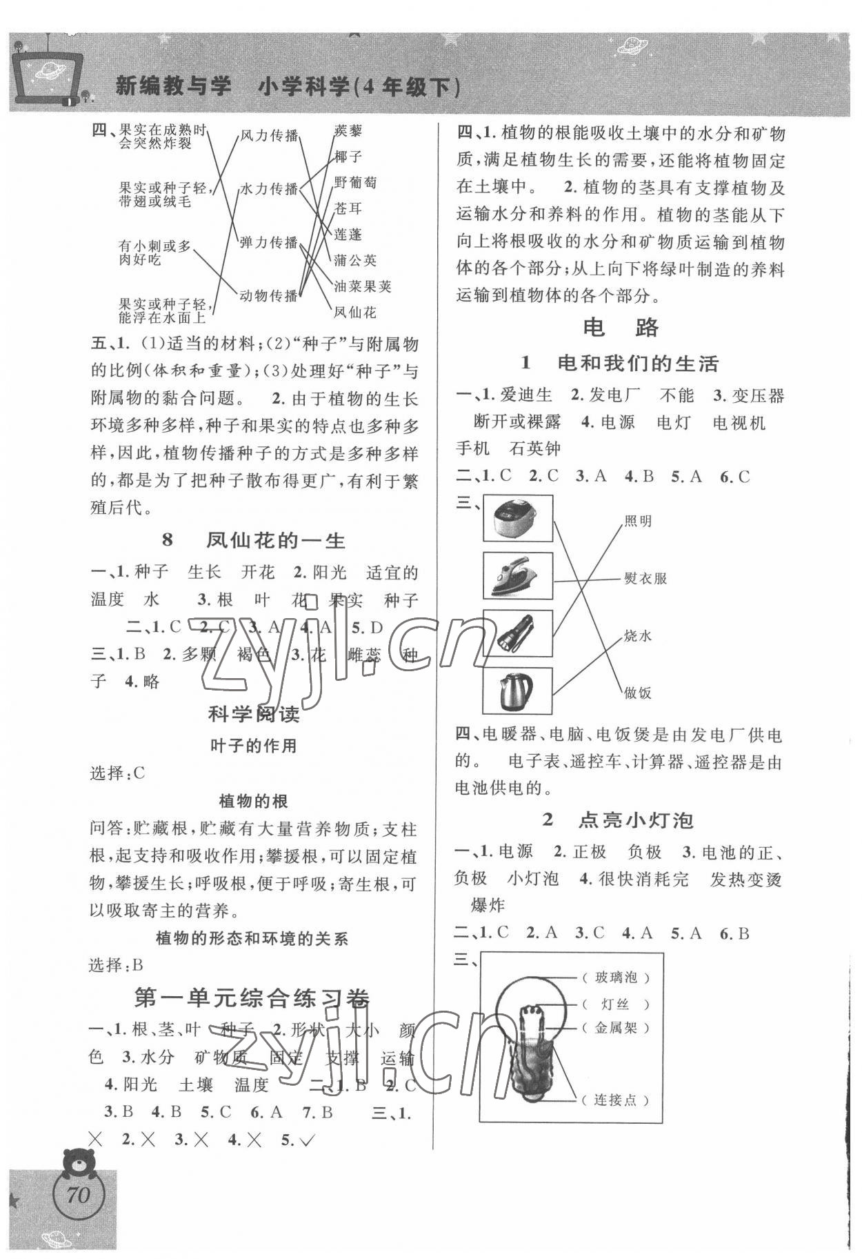 2022年新編教與學(xué)四年級科學(xué)下冊教科版 第2頁