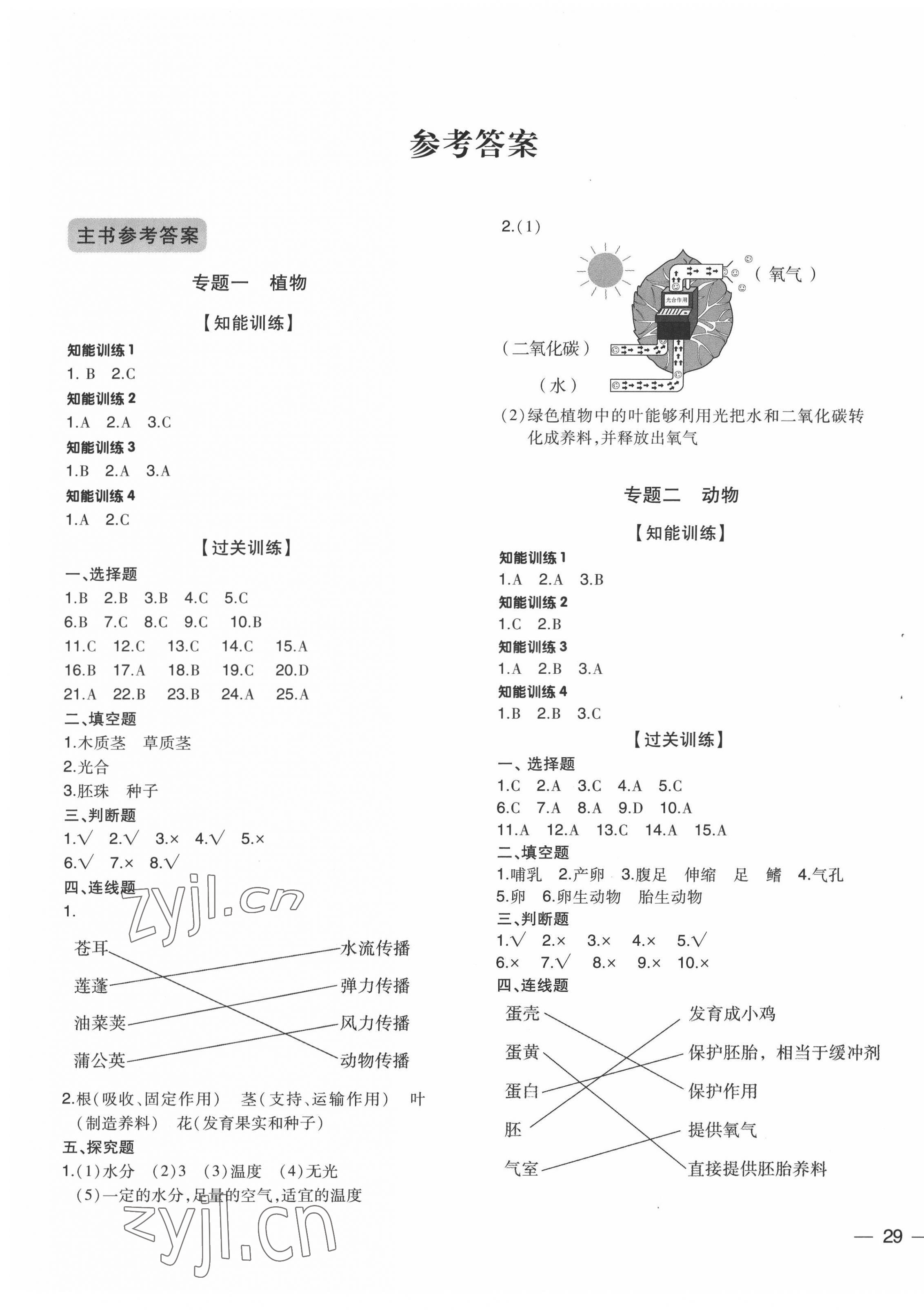 2022年小升初總復(fù)習(xí)湖南師范大學(xué)出版社六年級(jí)科學(xué)教科版 第1頁(yè)