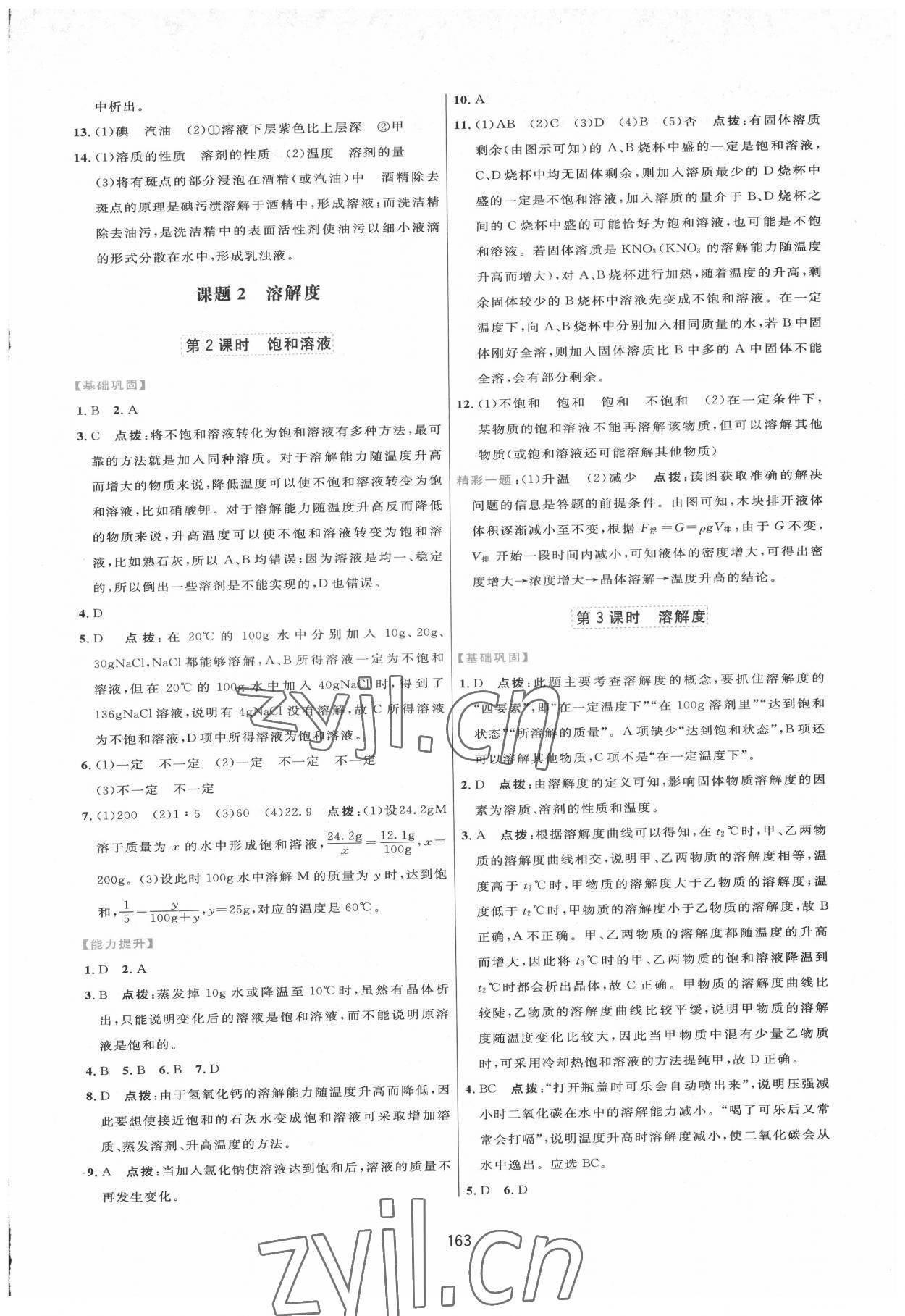 2022年三維數(shù)字課堂九年級化學下冊人教版 第9頁