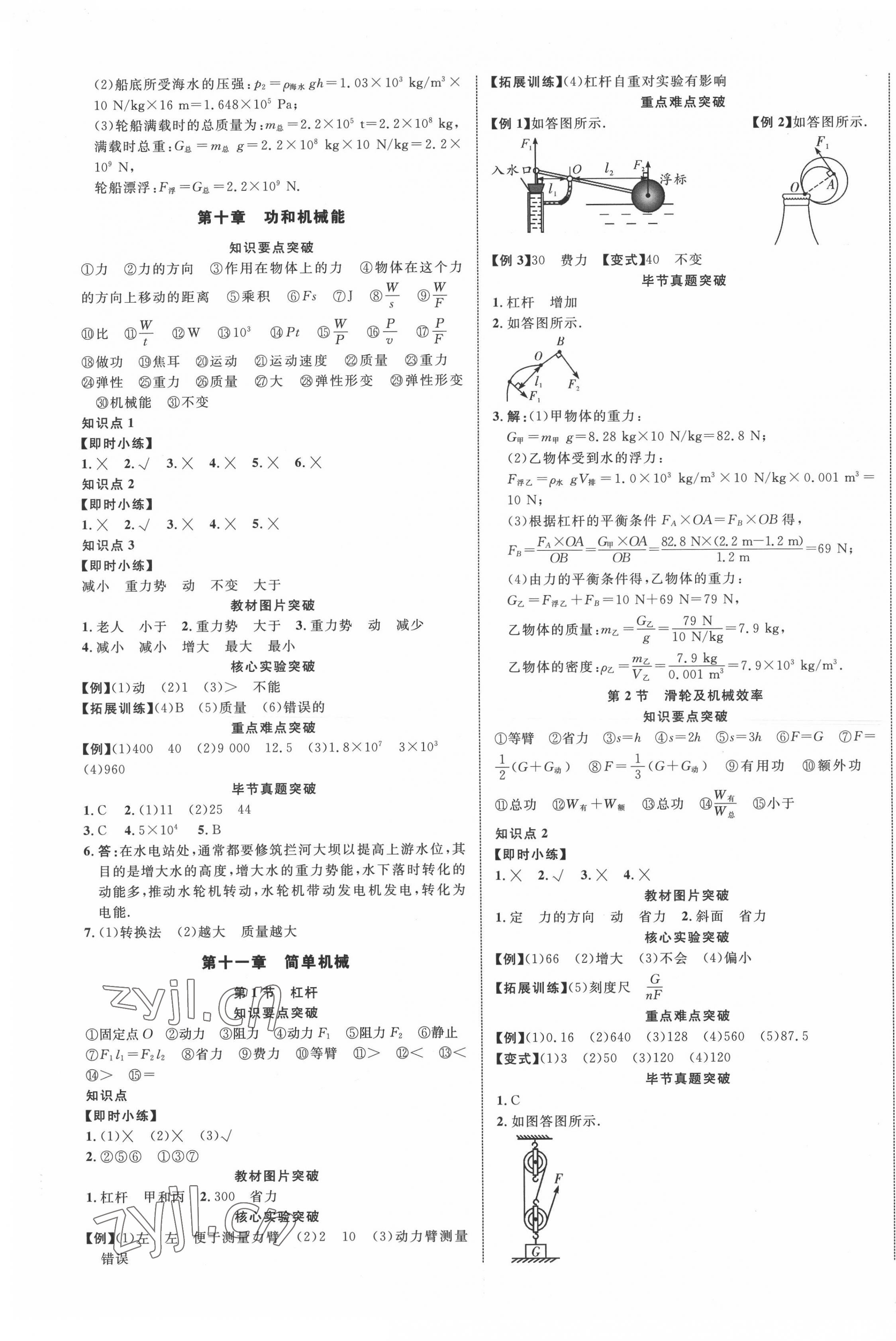 2022年贵州中考新突破物理毕节专版&nbsp;第5页
