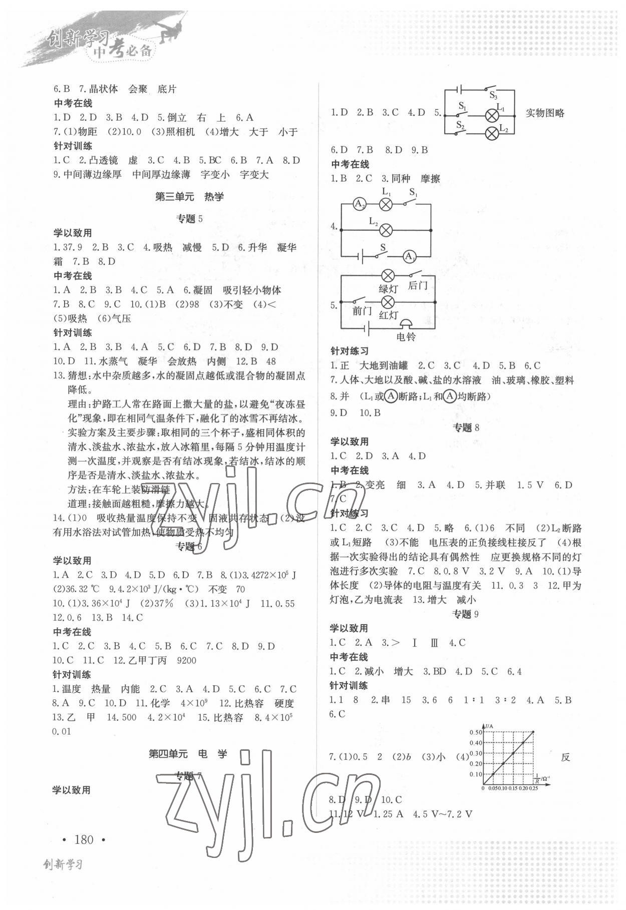 2022年創(chuàng)新學(xué)習(xí)中考必備物理 第2頁