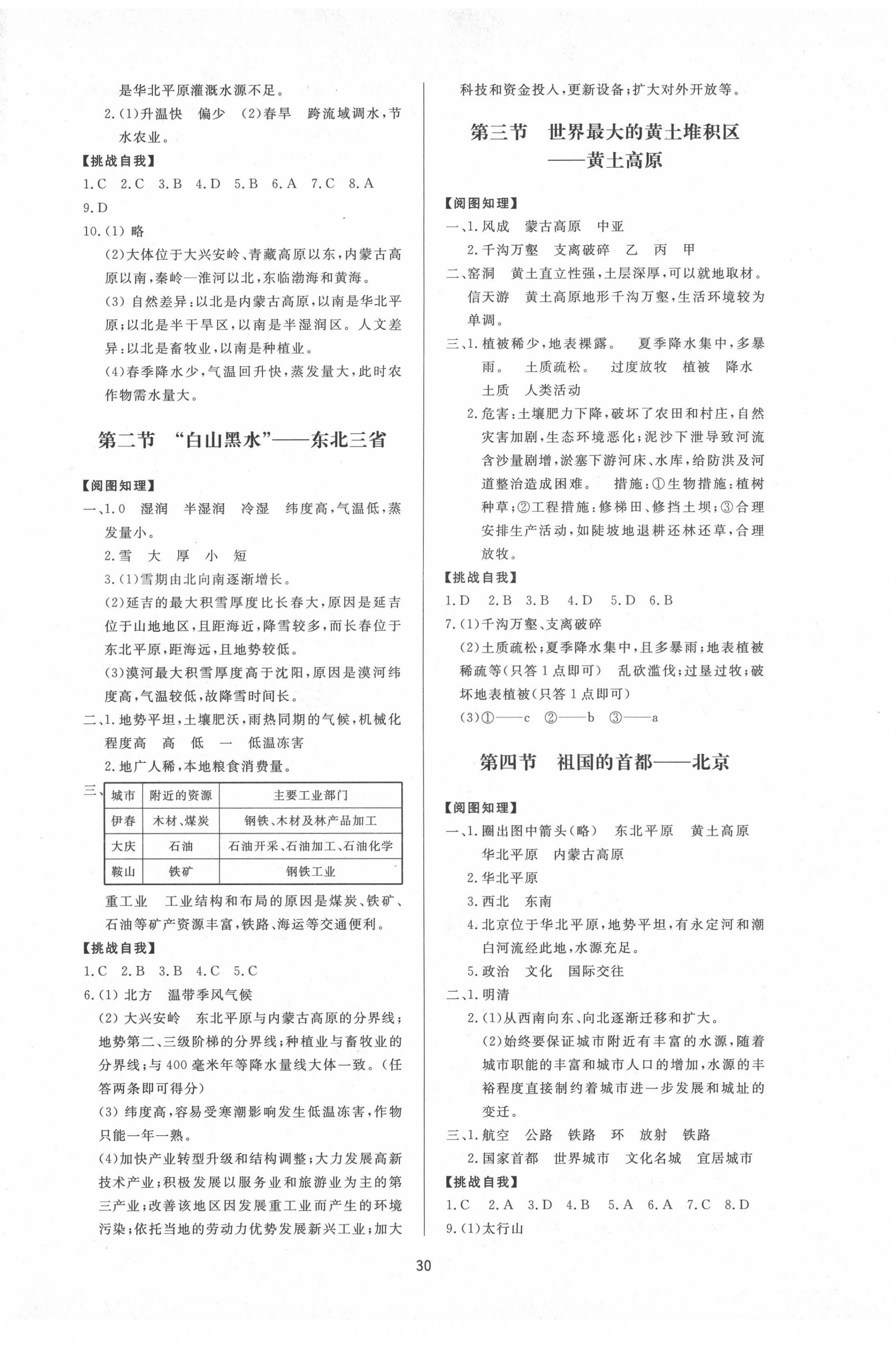 2022年新課程學(xué)習(xí)與檢測(cè)七年級(jí)地理下冊(cè)魯教版54制 第2頁(yè)