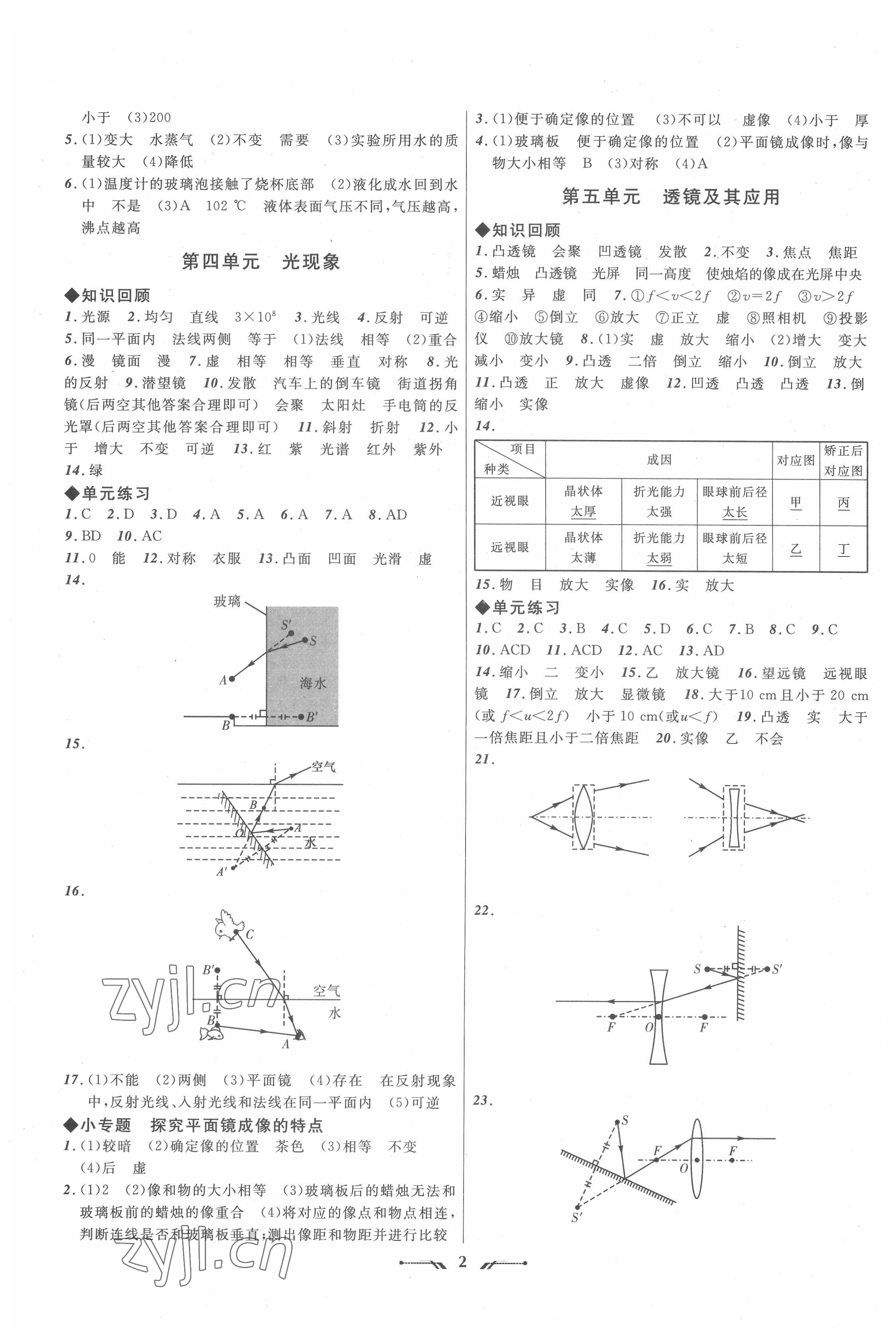 2022年中考全程复习训练物理营口专版 第2页