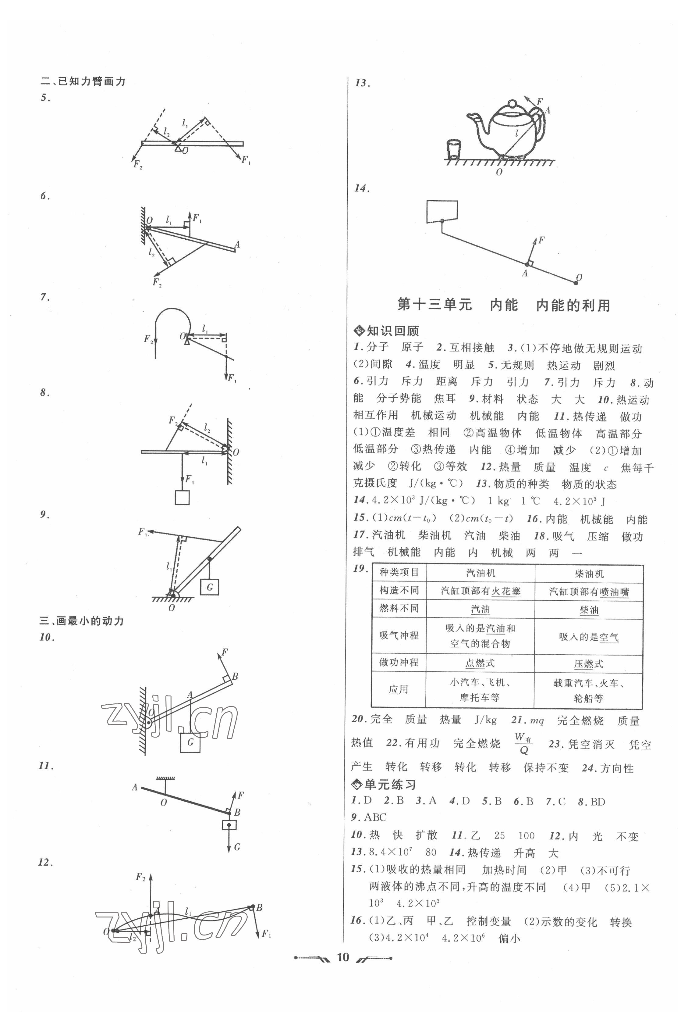 2022年中考全程复习训练物理营口专版 第10页