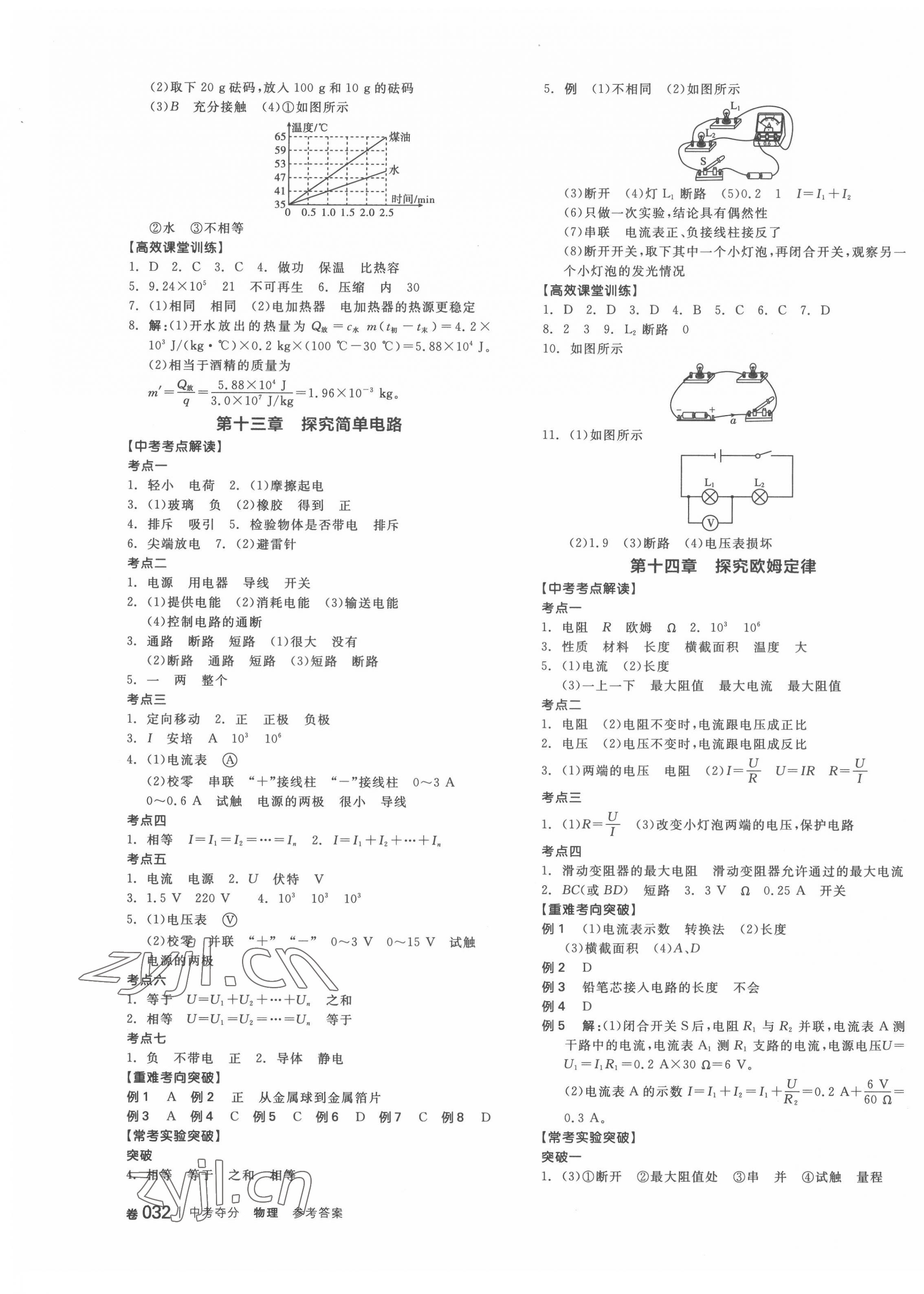 2022年中考奪分天津人民出版社物理人教版柳州專版 第7頁