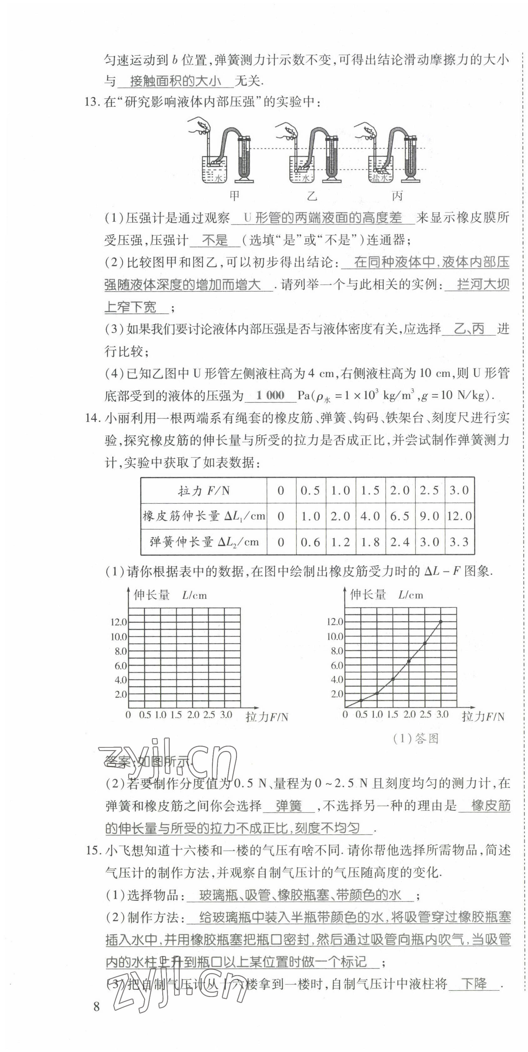 2022年暢行課堂八年級物理下冊人教版山西專版 第22頁