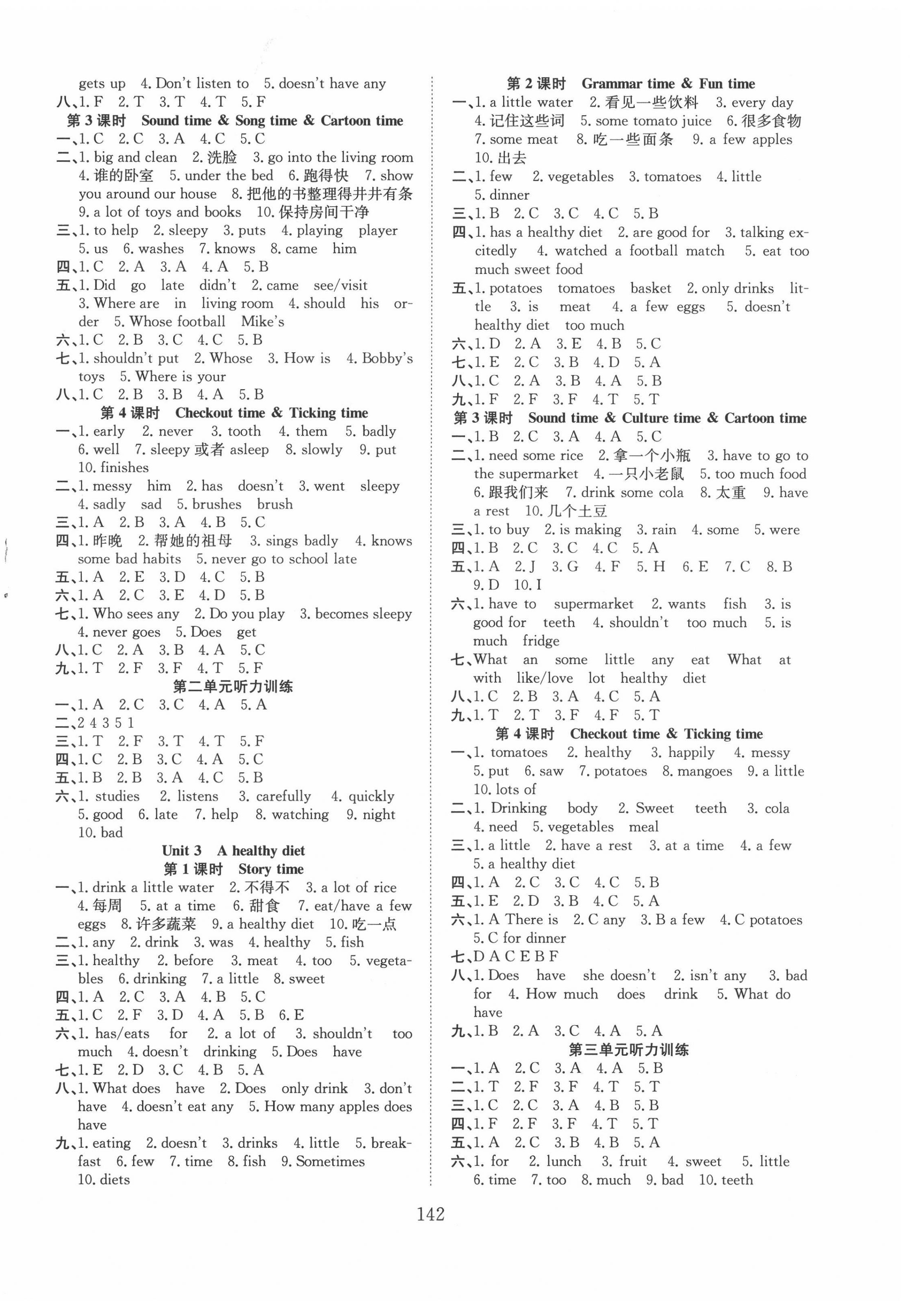 2022年陽光課堂課時作業(yè)六年級英語下冊譯林版 第2頁