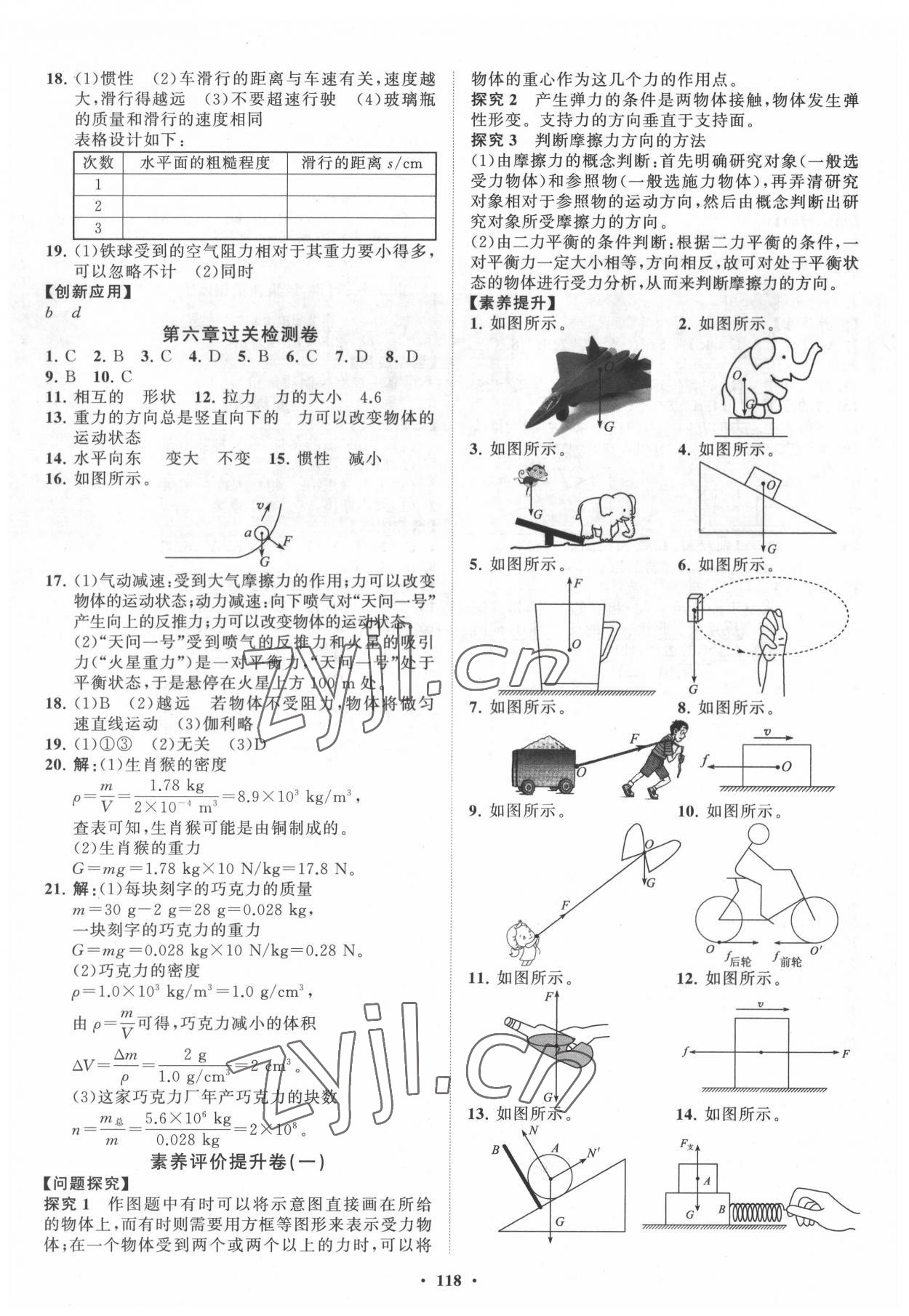 2022年同步練習(xí)冊(cè)分層卷八年級(jí)物理下冊(cè)魯科版54制 第2頁(yè)