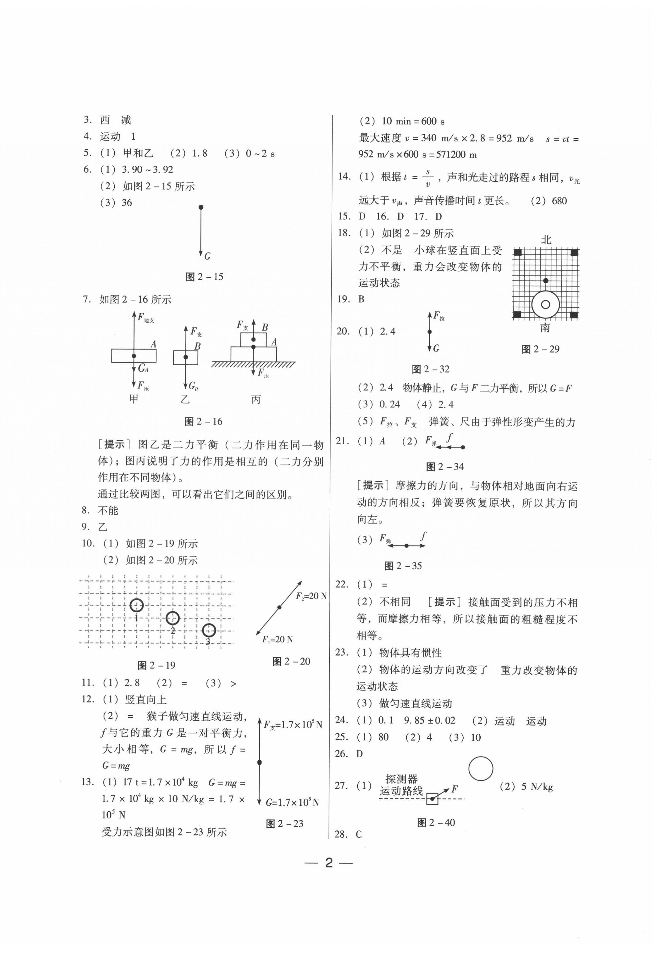 2022年新編中考物理專題復(fù)習(xí)能力提升 第2頁