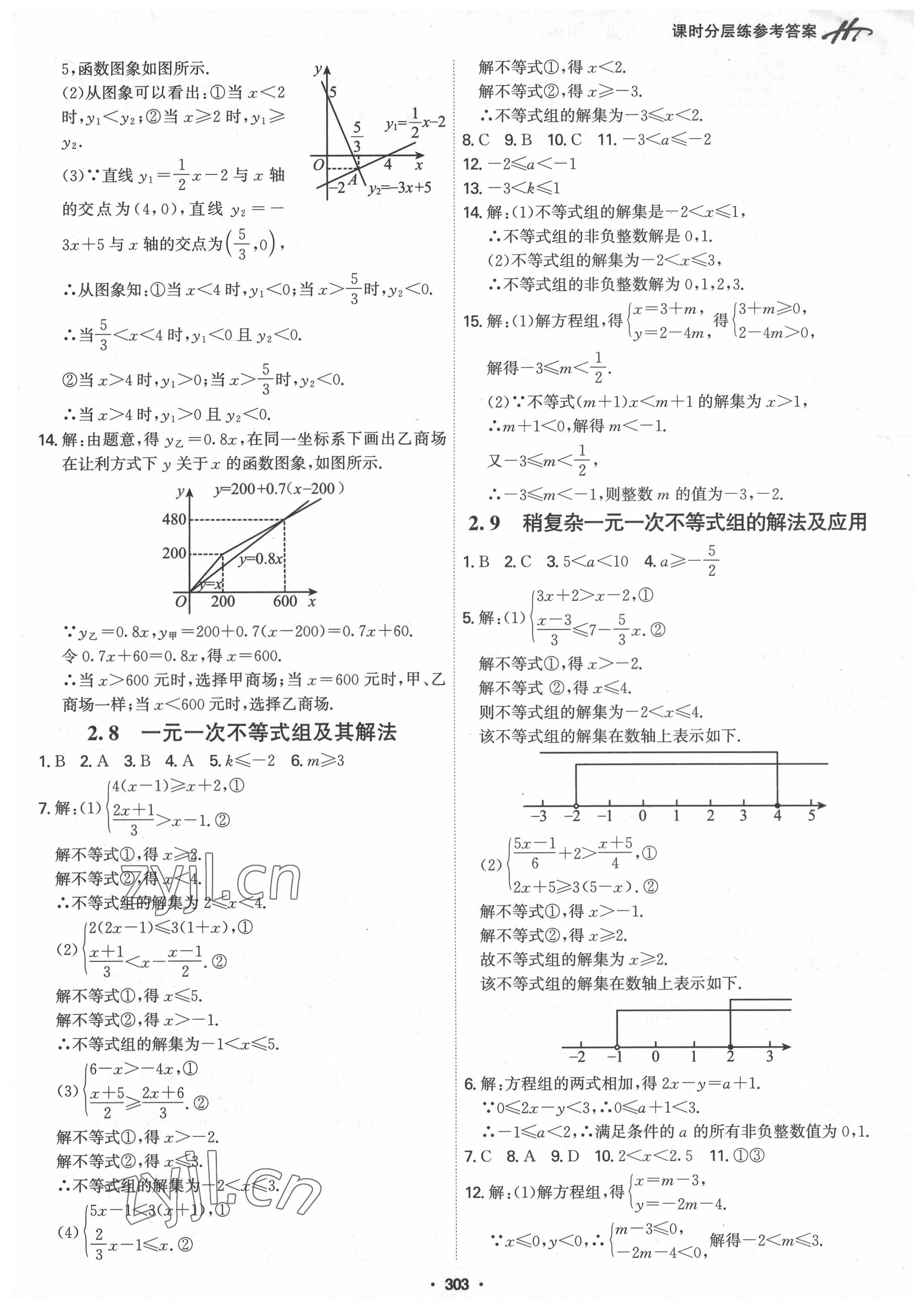 2022年學霸智慧課堂八年級數(shù)學下冊北師大版 第9頁