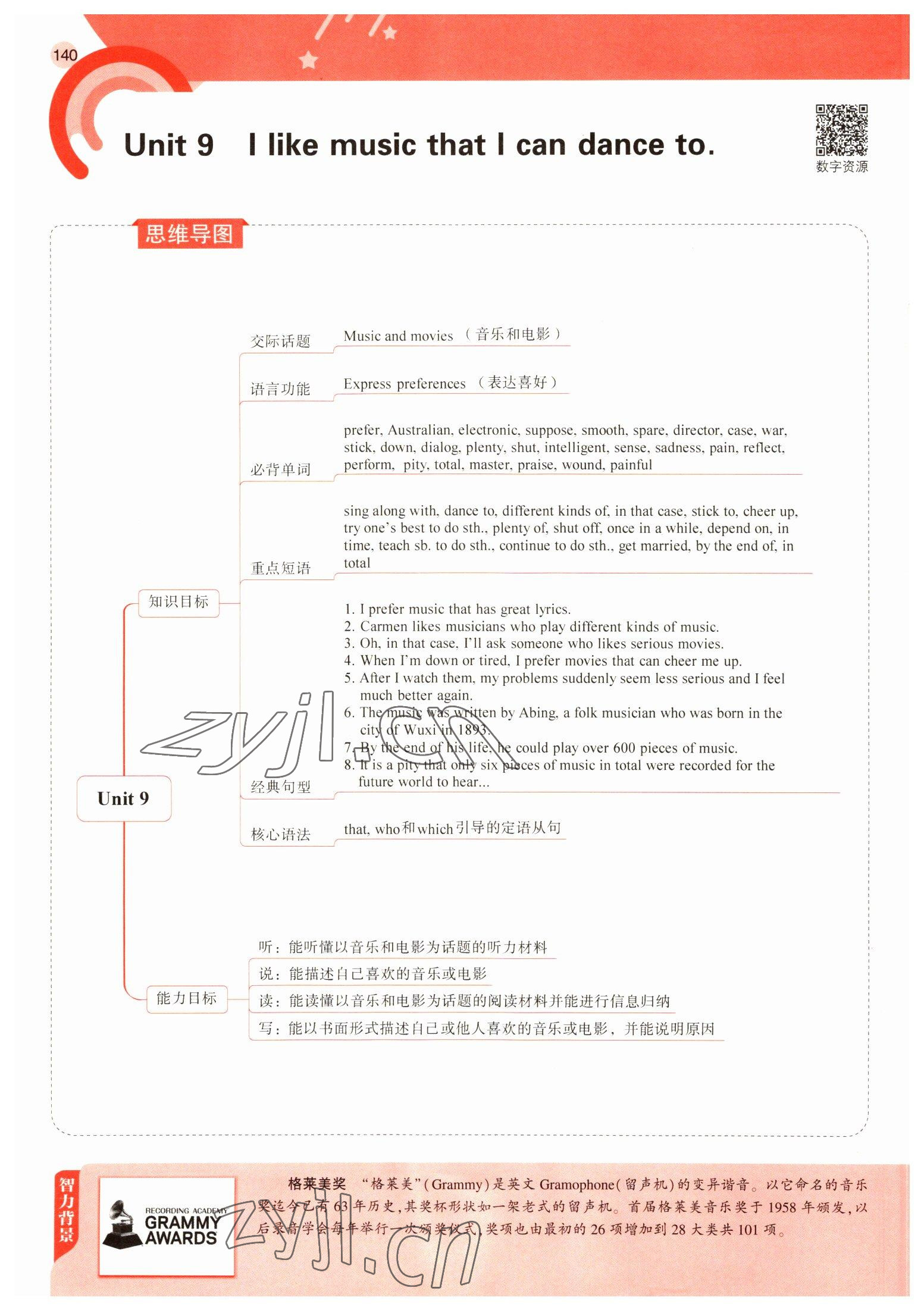 2022年教材課本九年級(jí)英語下冊(cè)人教版 參考答案第6頁