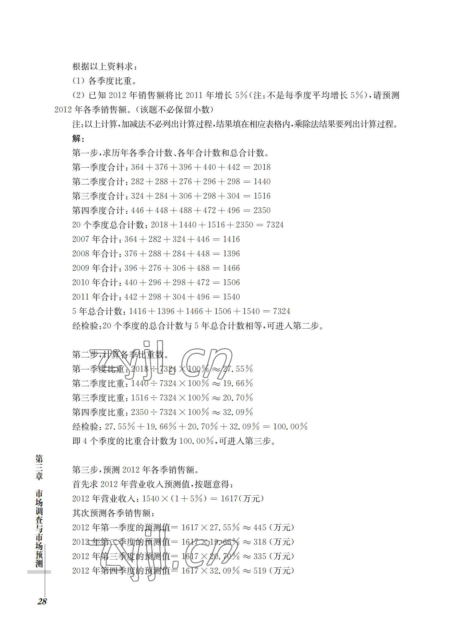2022年市場營銷基礎(chǔ)習(xí)題集第三版 參考答案第28頁