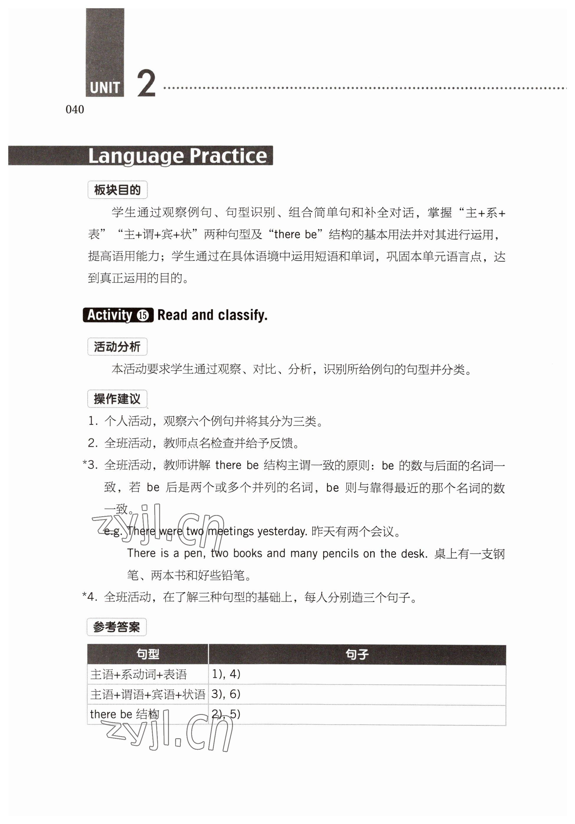 2022年基礎(chǔ)模塊高等教育出版社英語(yǔ)中職2 參考答案第40頁(yè)