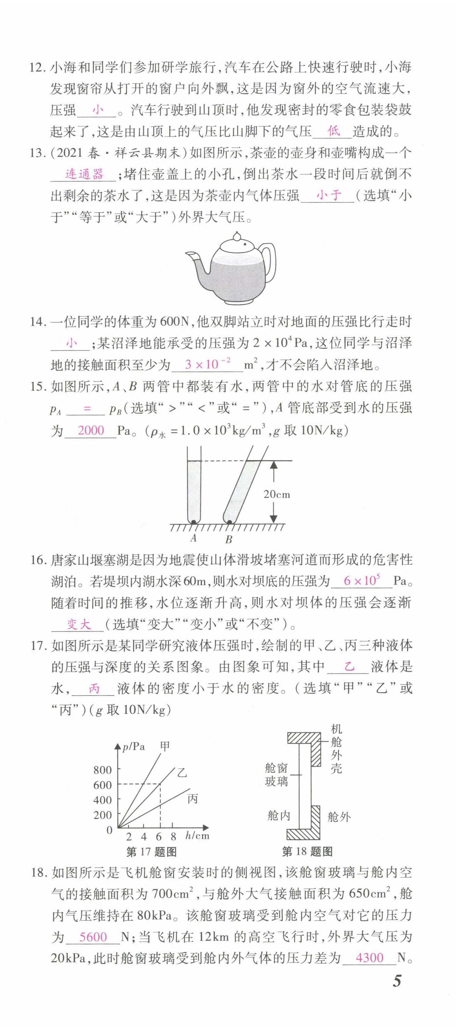 2022年本土攻略八年级物理下册人教版 第15页