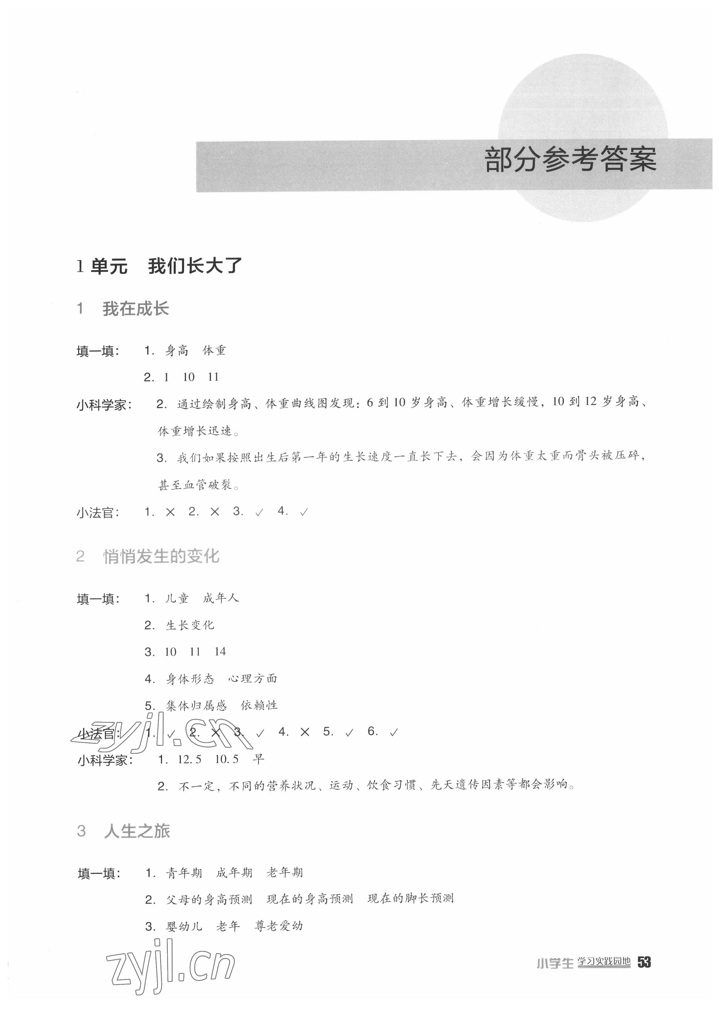 2022年小學(xué)生學(xué)習(xí)實(shí)踐園地六年級(jí)科學(xué)下冊(cè)蘇教版 第1頁