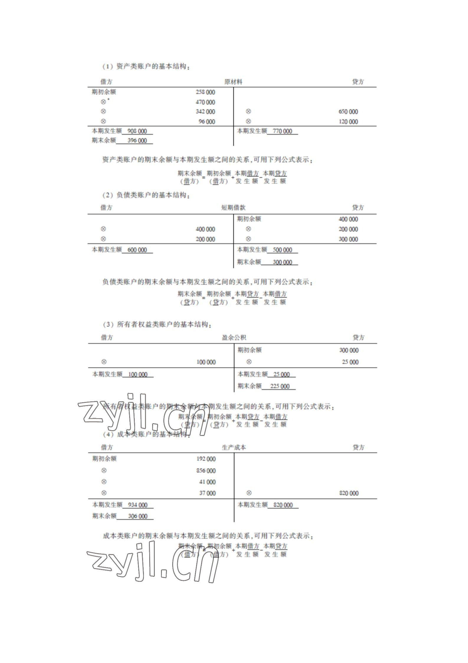 2022年基礎(chǔ)會(huì)計(jì)習(xí)題集中職第五版 參考答案第8頁