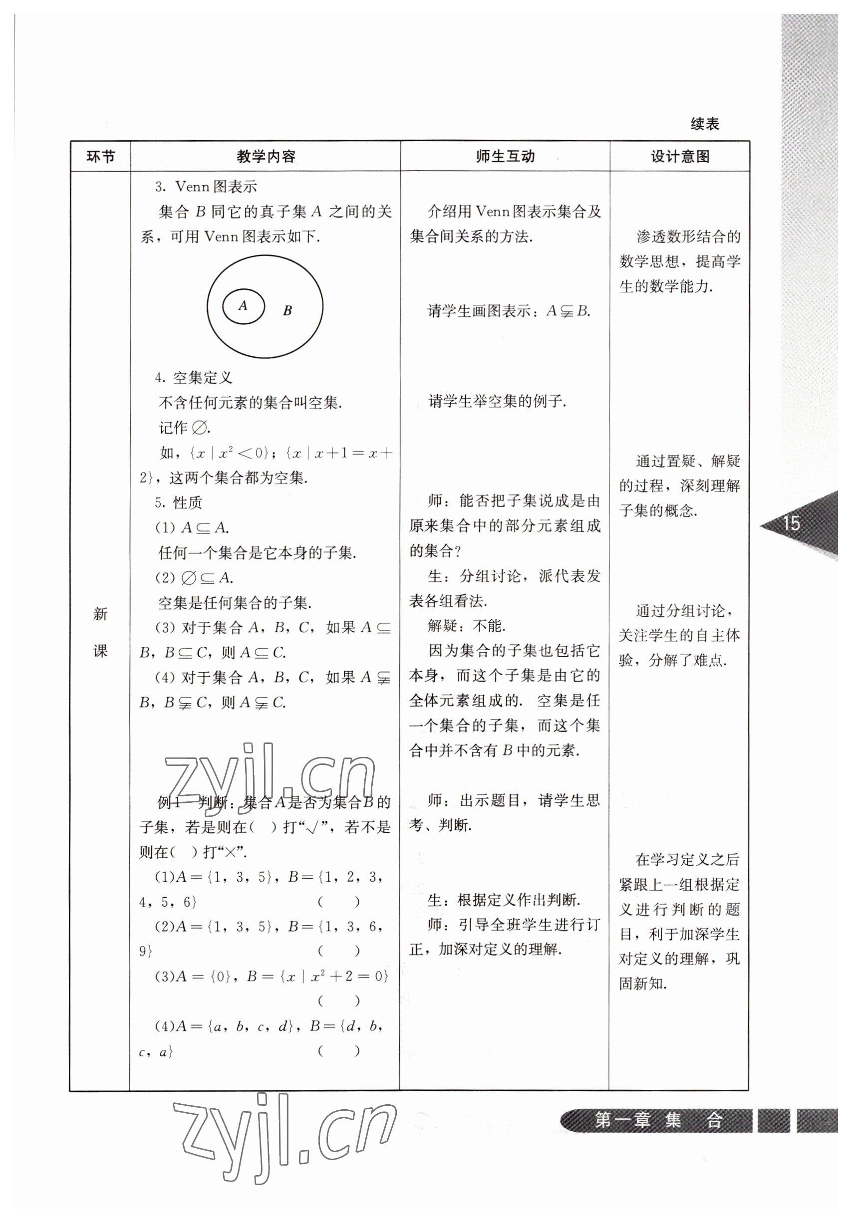 2022年數(shù)學(xué)基礎(chǔ)模塊人民教育出版社上冊(cè) 參考答案第15頁(yè)