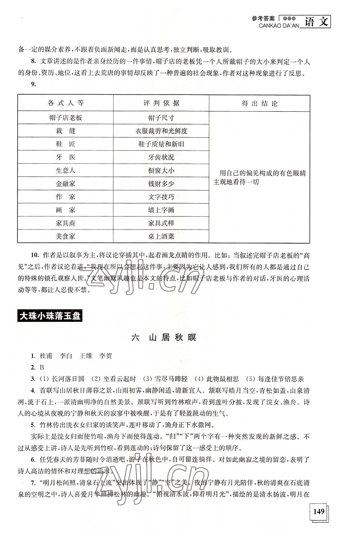 2022年學(xué)習(xí)指導(dǎo)用書語文第四冊(cè) 第5頁