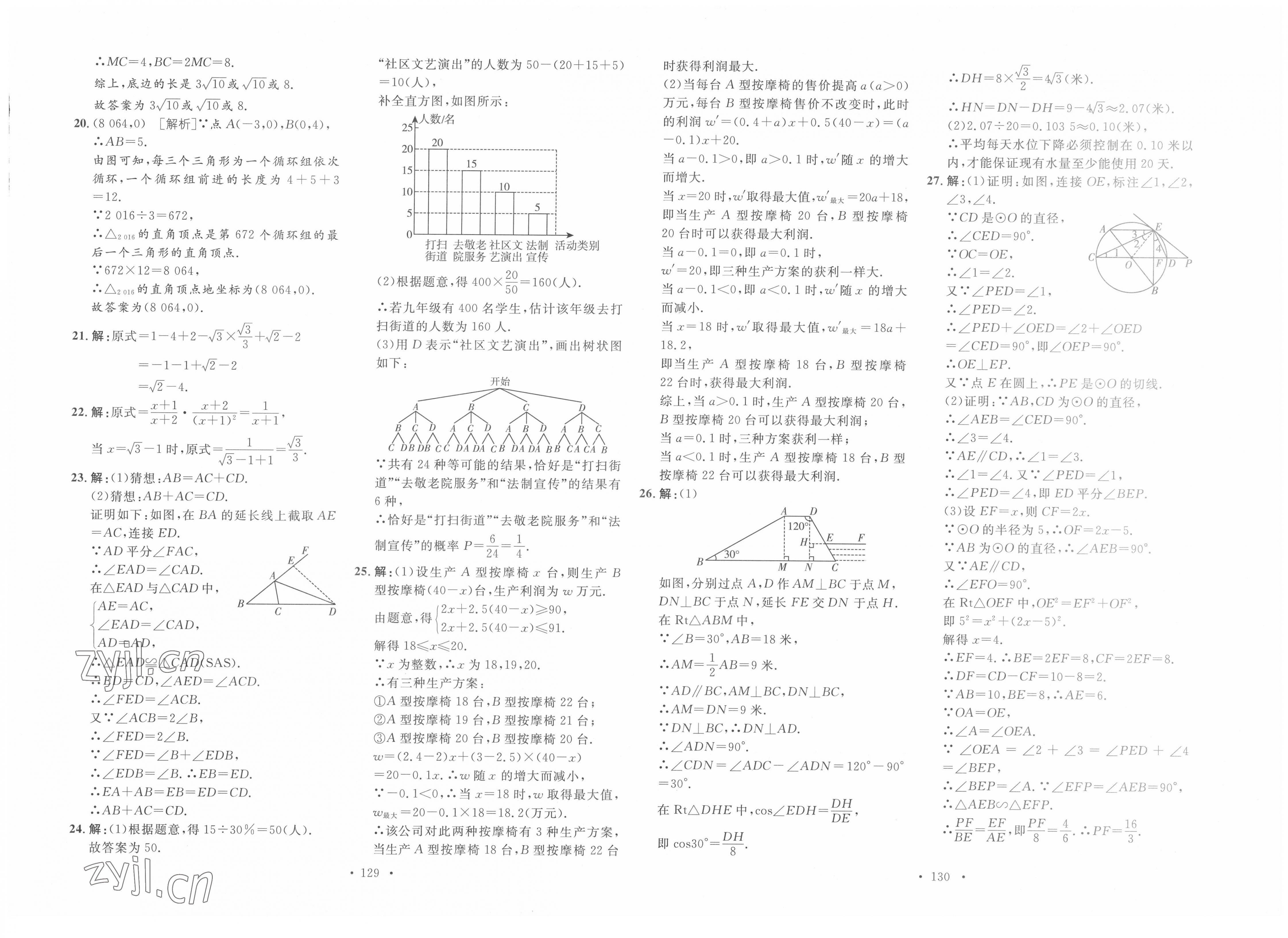 2022年學(xué)業(yè)水平測試卷數(shù)學(xué)青海專版 第5頁