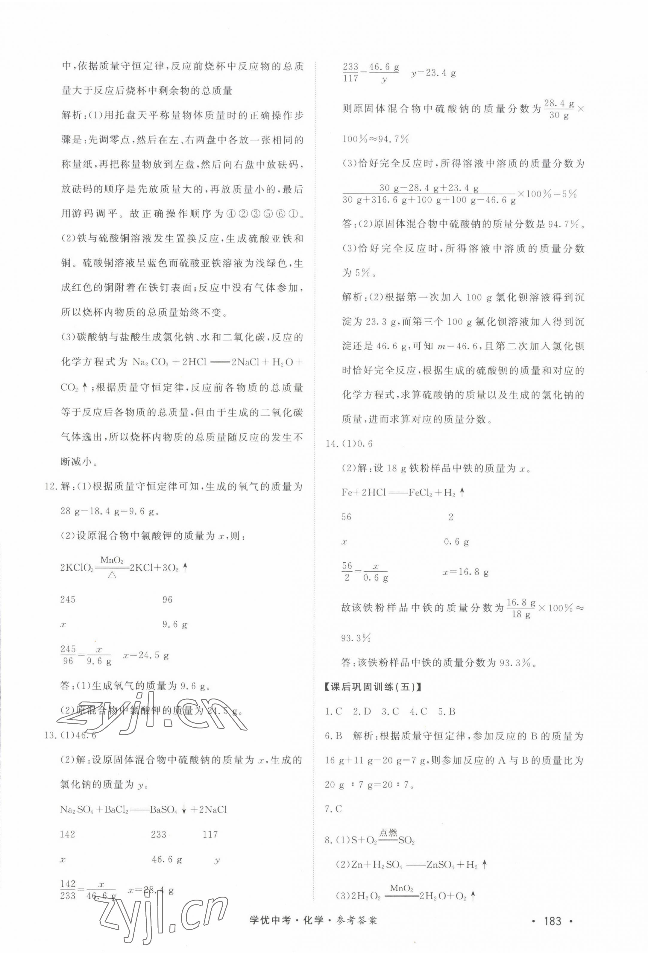2022年學(xué)優(yōu)中考化學(xué)西藏專版 第5頁