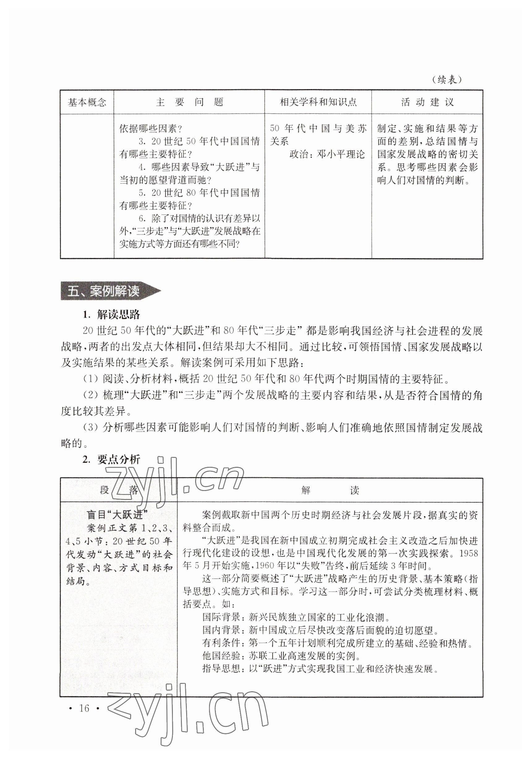 2022年练习部分高中三年级第二学期&nbsp;参考答案第16页
