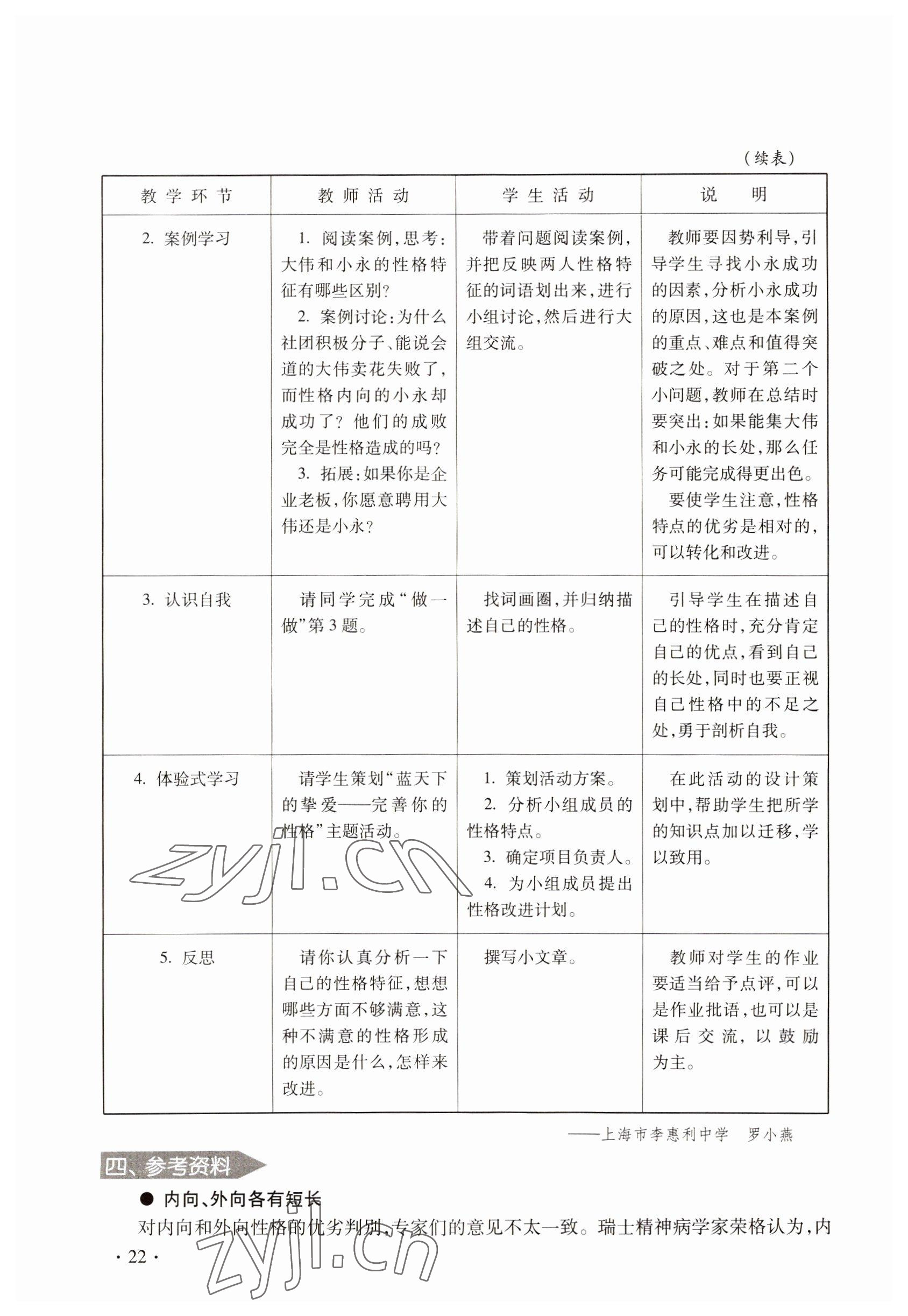 2022年練習(xí)部分九年級社會第二學(xué)期 參考答案第22頁