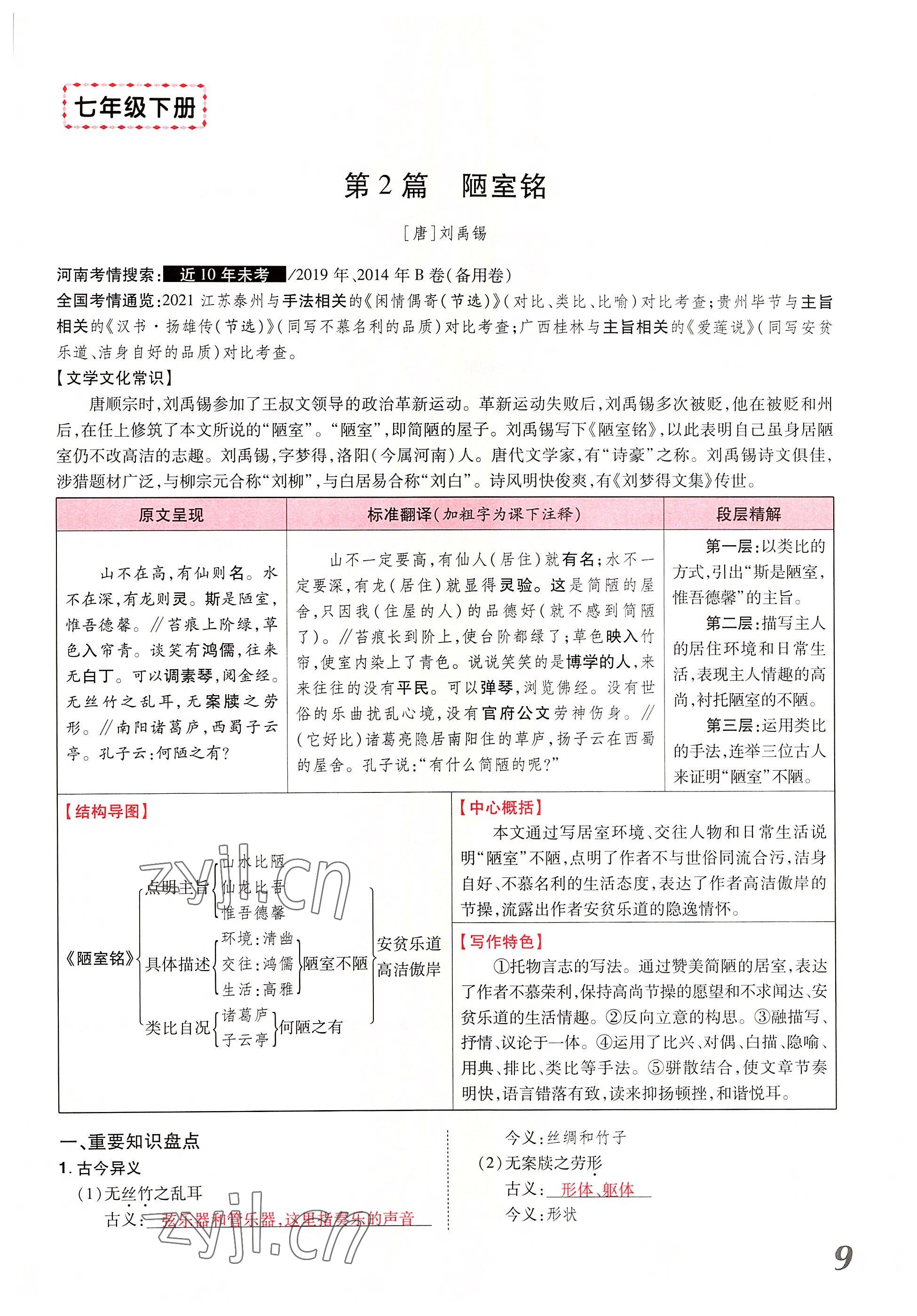 2022年領(lǐng)揚(yáng)文化中考研究語(yǔ)文河南專版 參考答案第16頁(yè)