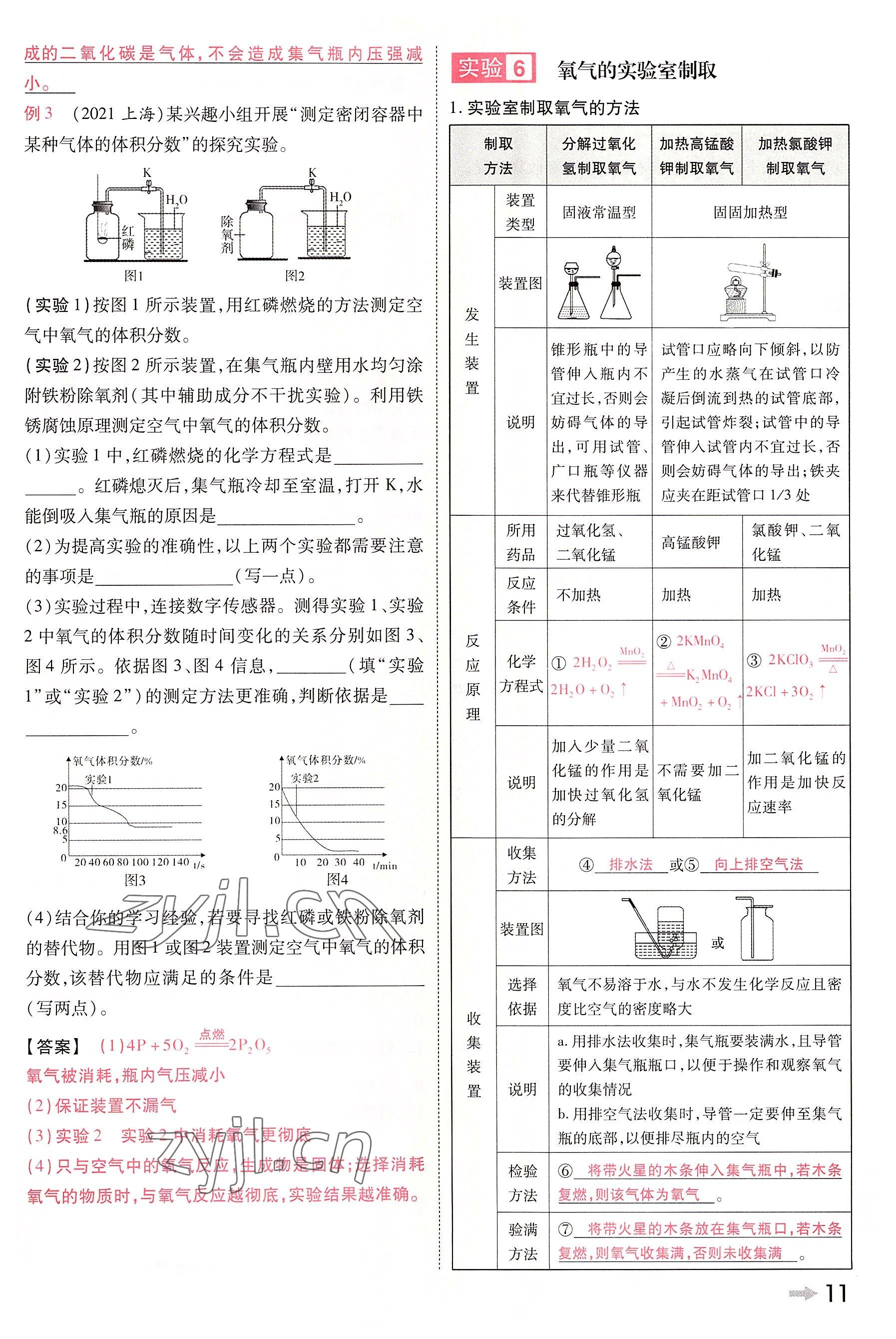 2022年領揚文化中考研究化學河南專版 參考答案第11頁
