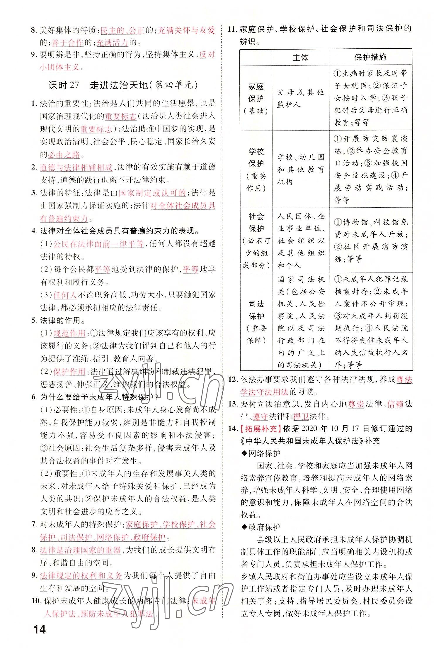 2022年領(lǐng)揚(yáng)文化中考研究道德與法治河南專版 參考答案第16頁