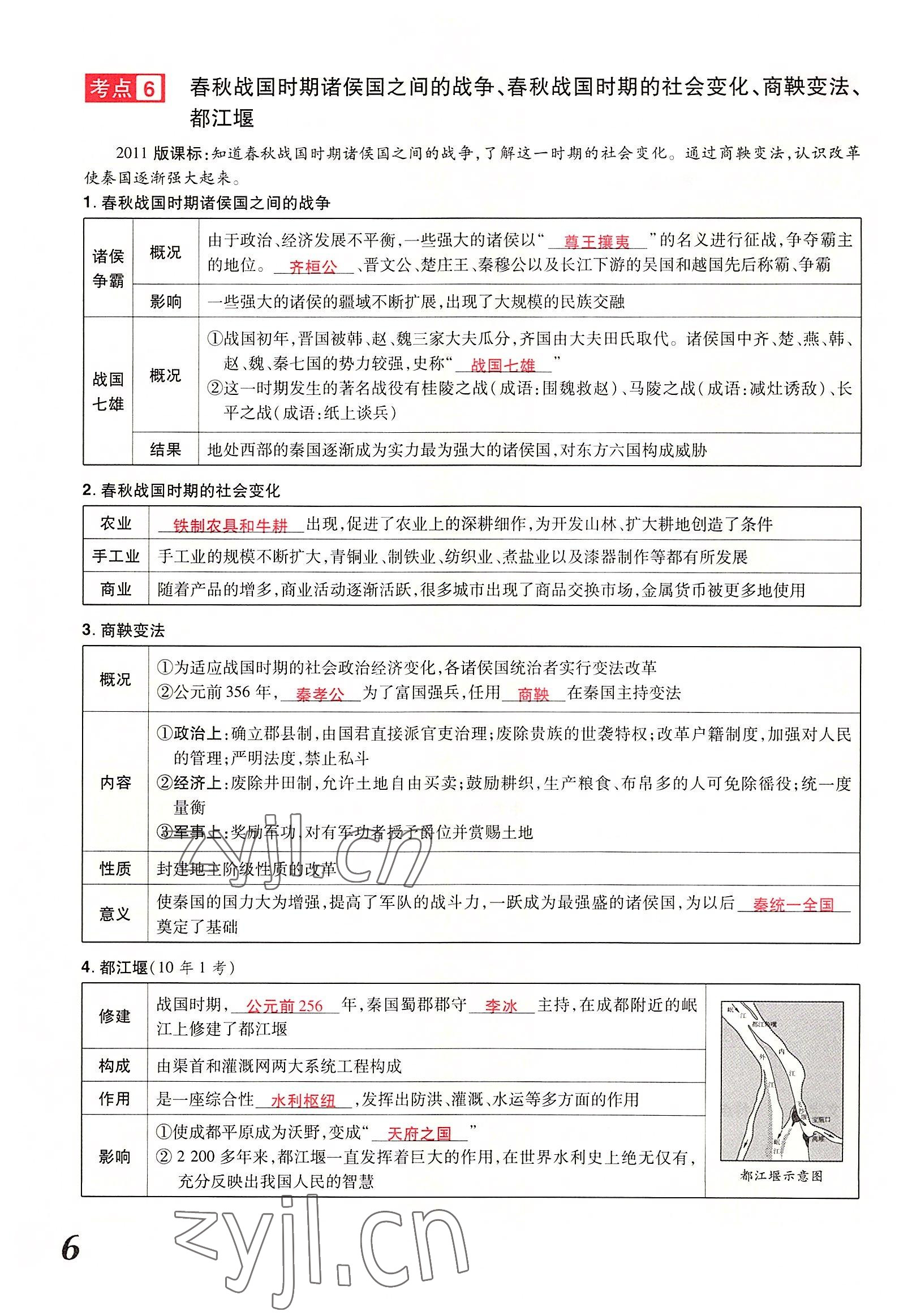 2022年領(lǐng)揚(yáng)文化中考研究歷史河南專版 參考答案第16頁