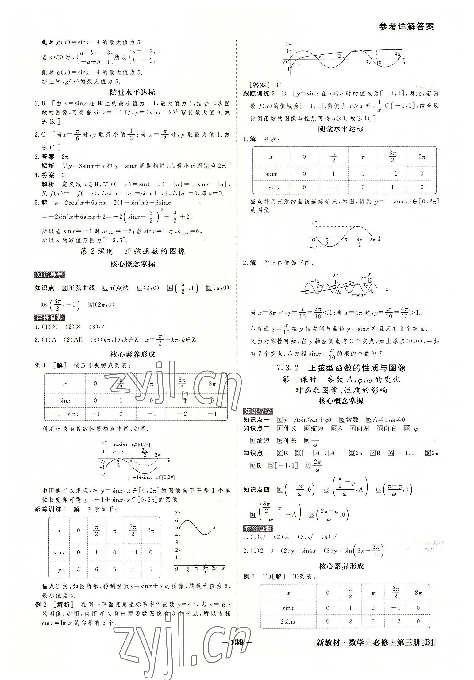 2022年金版教程高中新課程創(chuàng)新導(dǎo)學(xué)案高中數(shù)學(xué)必修第三冊人教版 參考答案第9頁