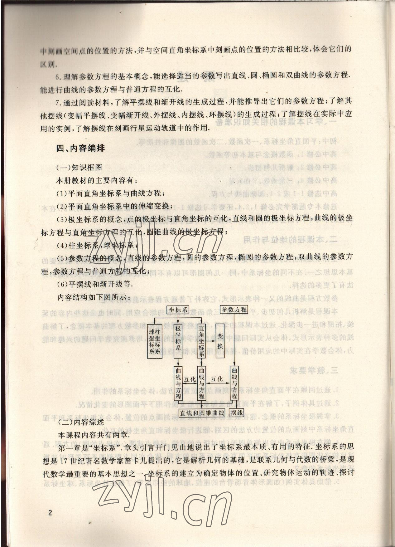 2022年坐標(biāo)系與參數(shù)方程數(shù)學(xué)選修4-4北師大版 參考答案第2頁(yè)