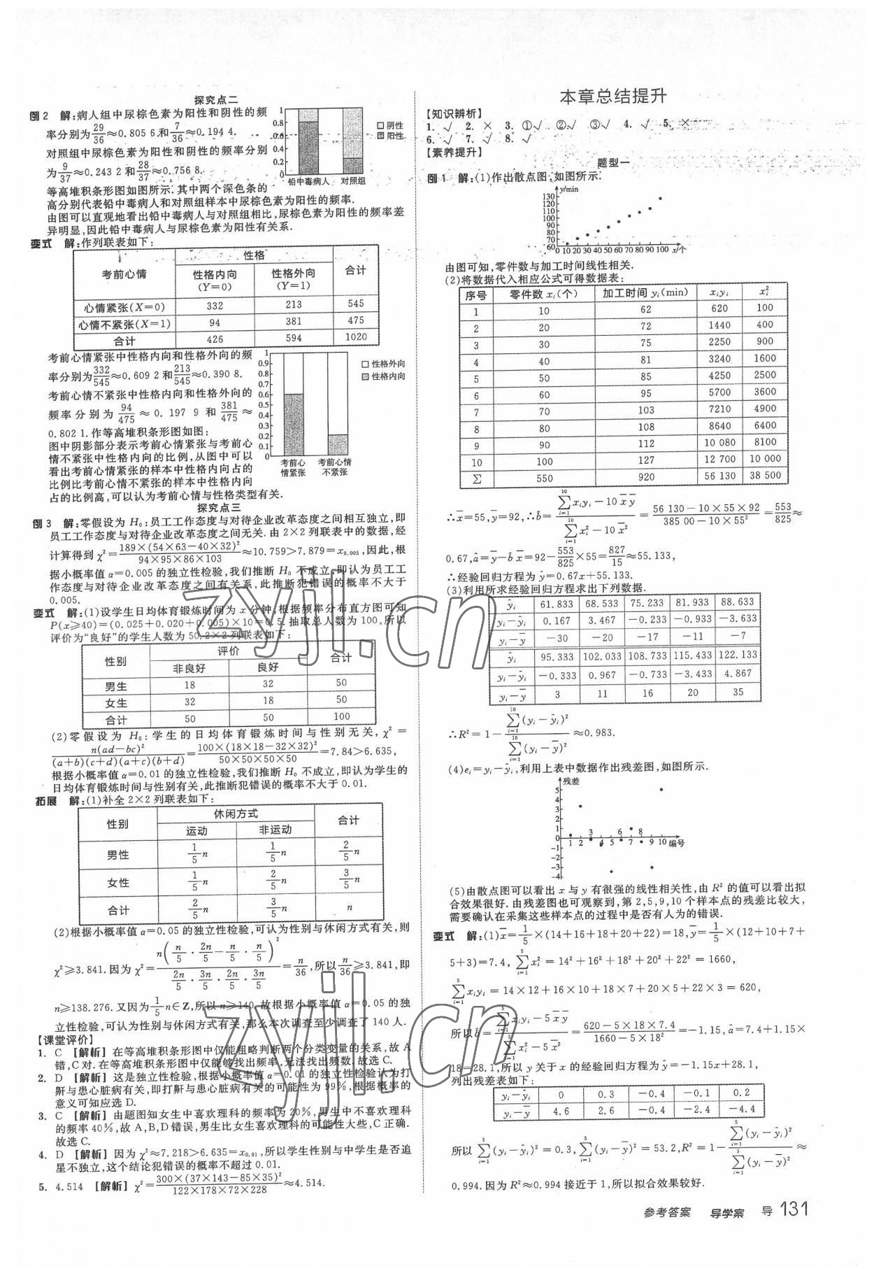 2022年全品学练考高中数学选择性必修第三册 第17页