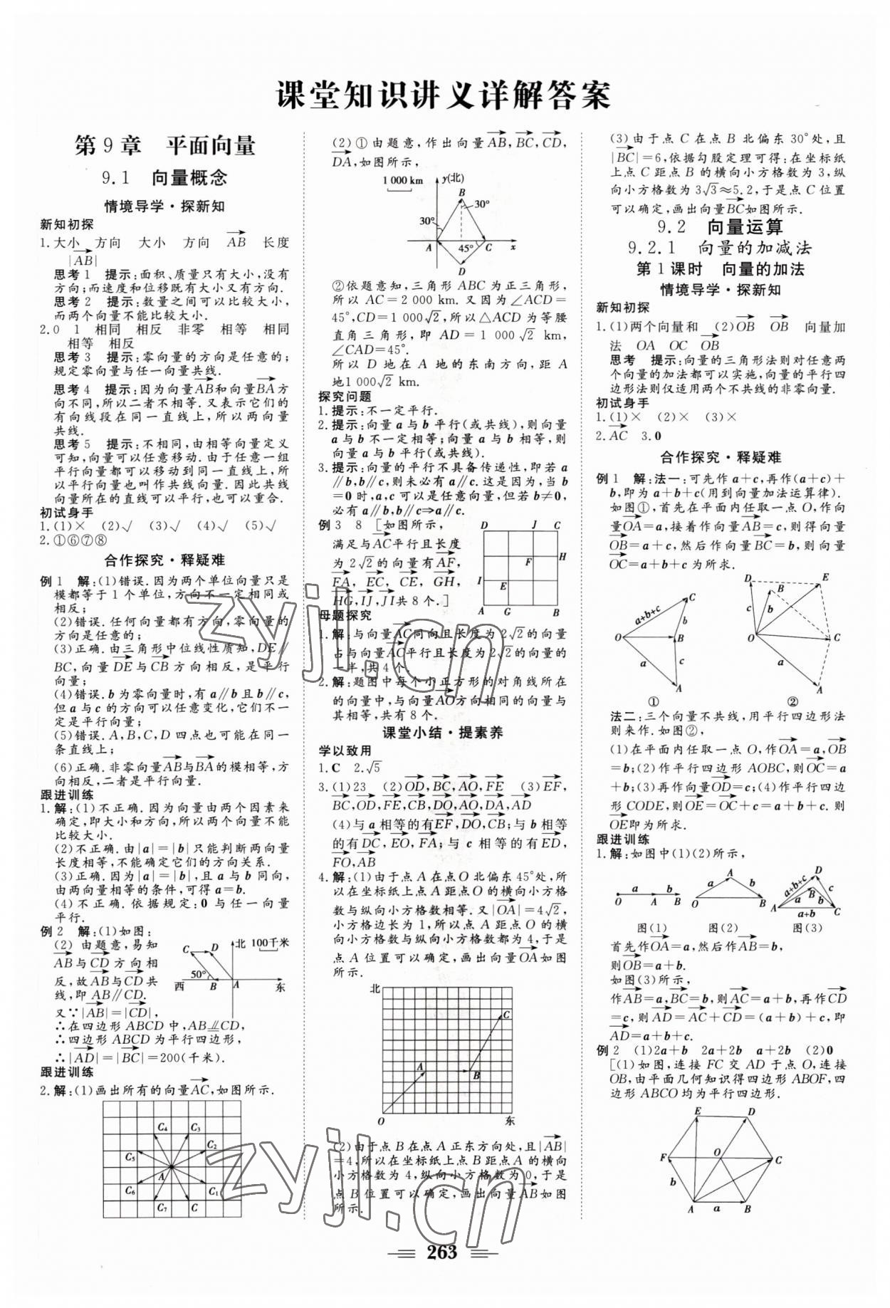 2022年課堂新坐標(biāo)高中同步導(dǎo)學(xué)案數(shù)學(xué)必修第二冊蘇教版 第1頁